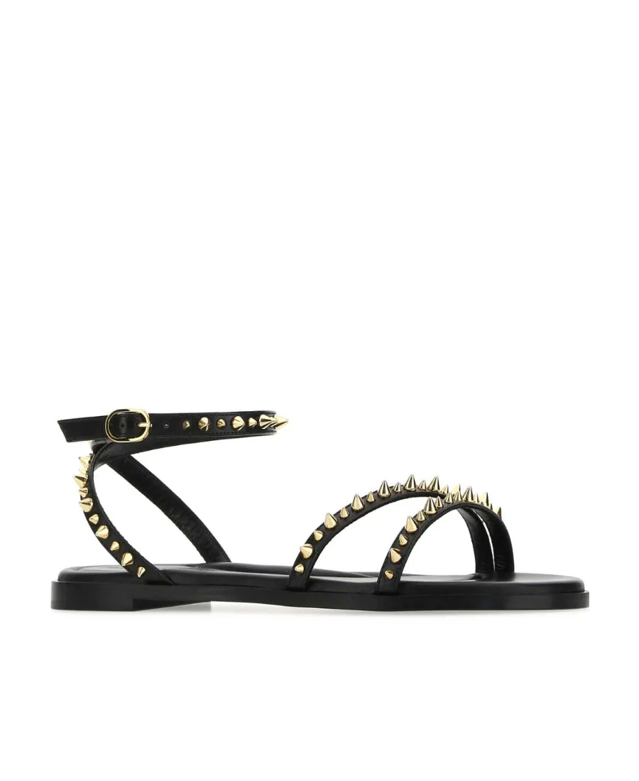 Studded Flat Sandals