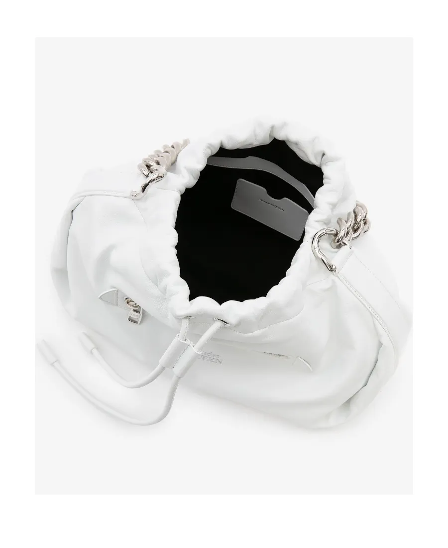 Logo Detailed Drawstring Shoulder Bag