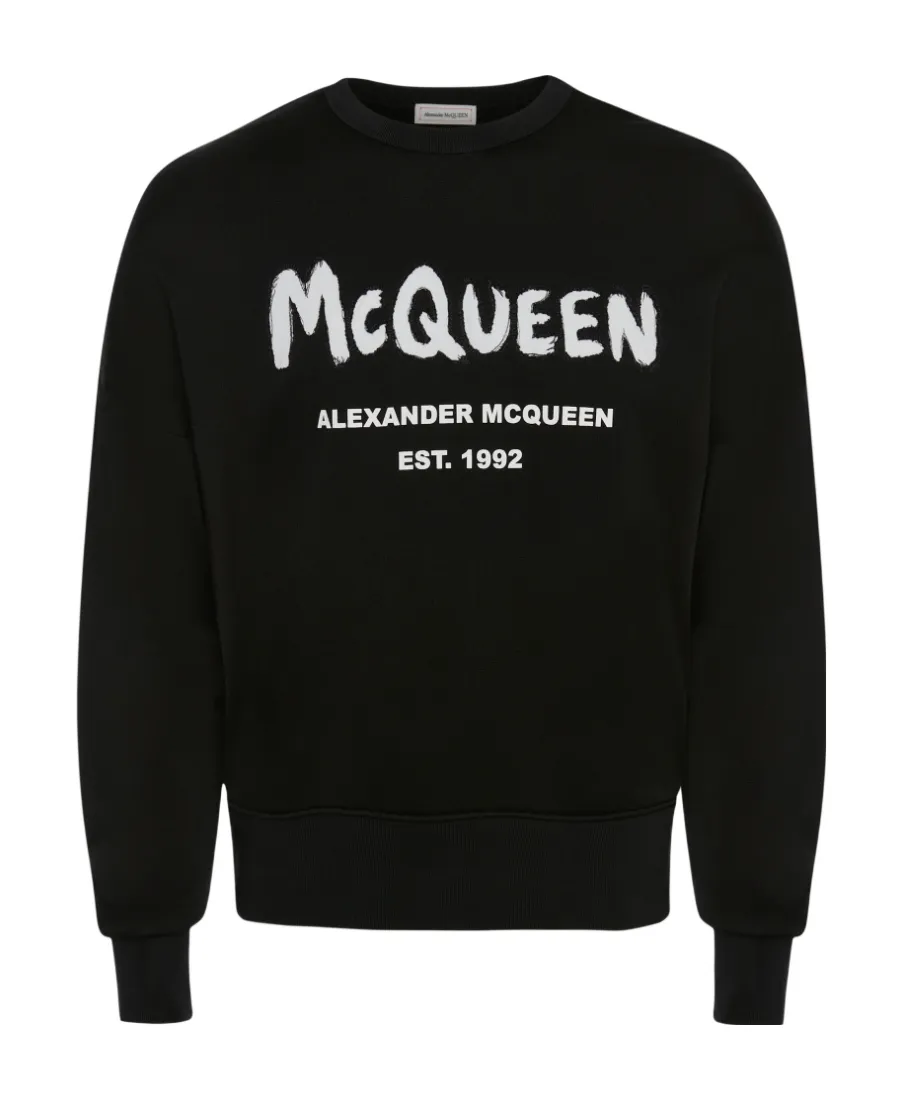 Graffiti Oversized Sweatshirt
