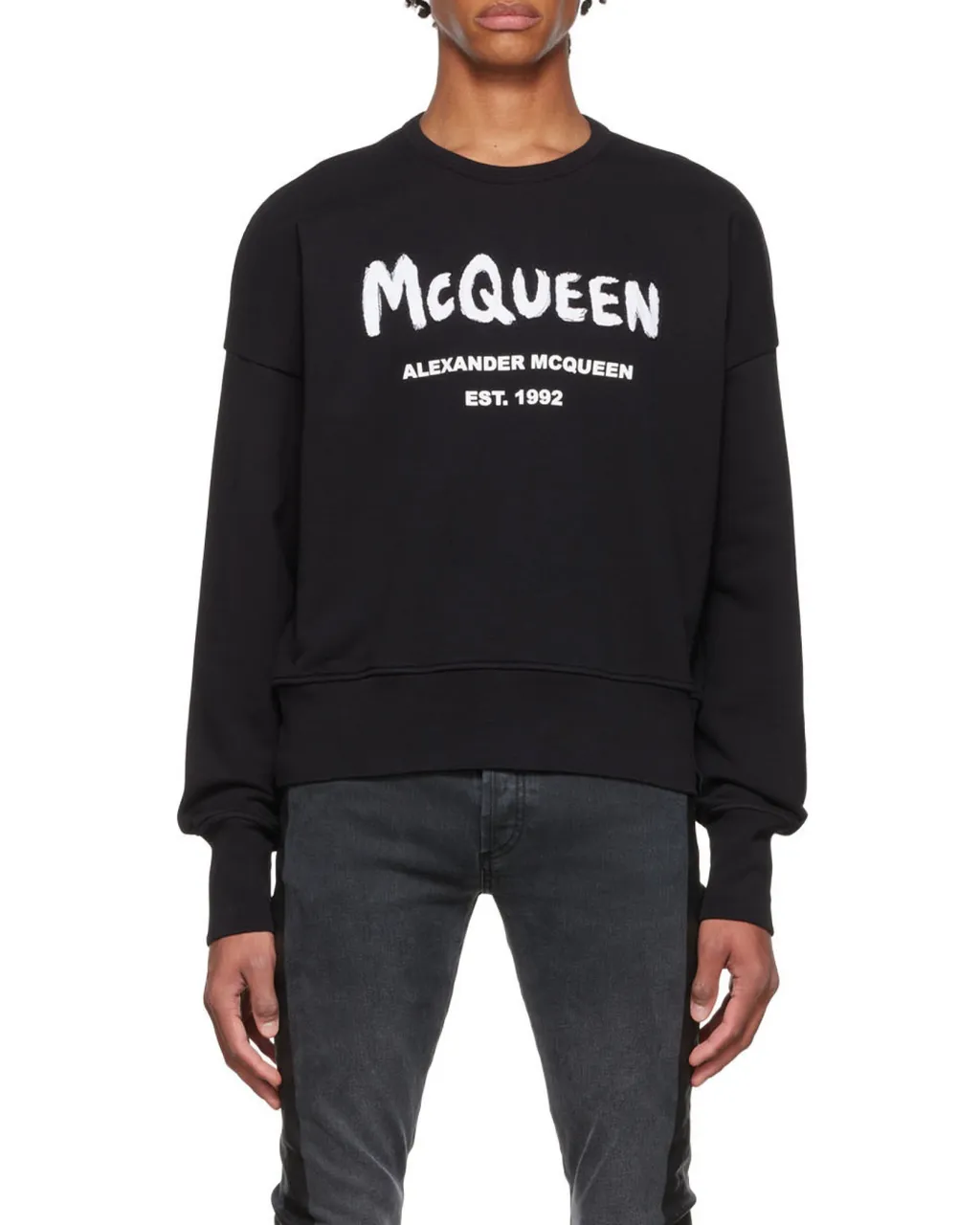 Graffiti Oversized Sweatshirt