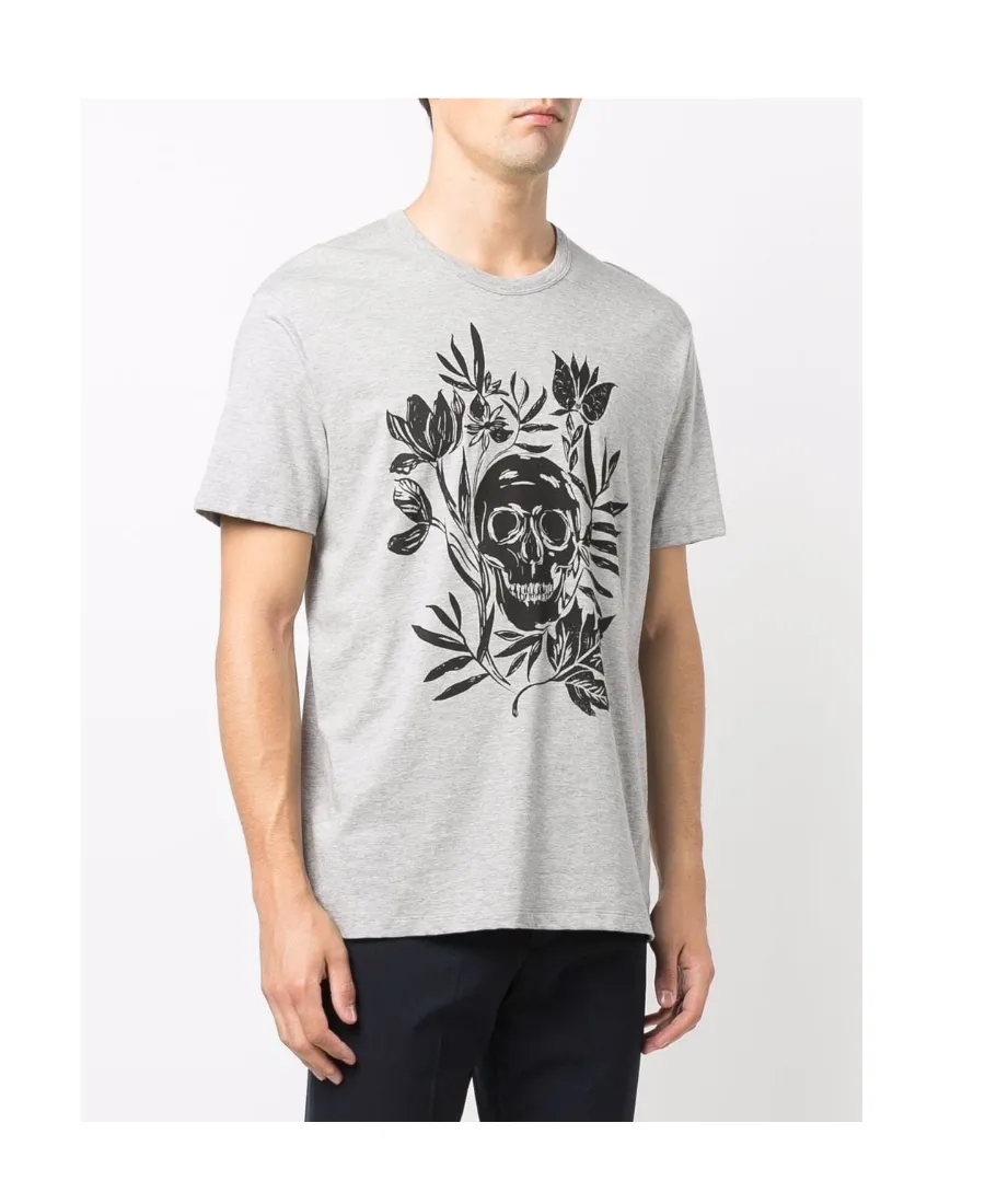 Pattern Printed Short-Sleeved T-Shirt