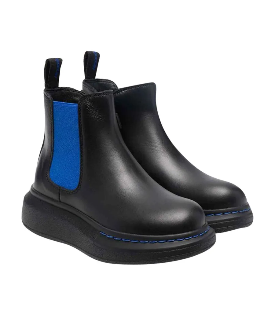 Kids Two-Toned Ankle Boots
