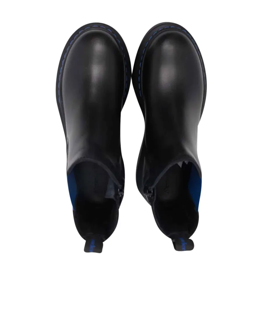 Kids Two-Toned Ankle Boots