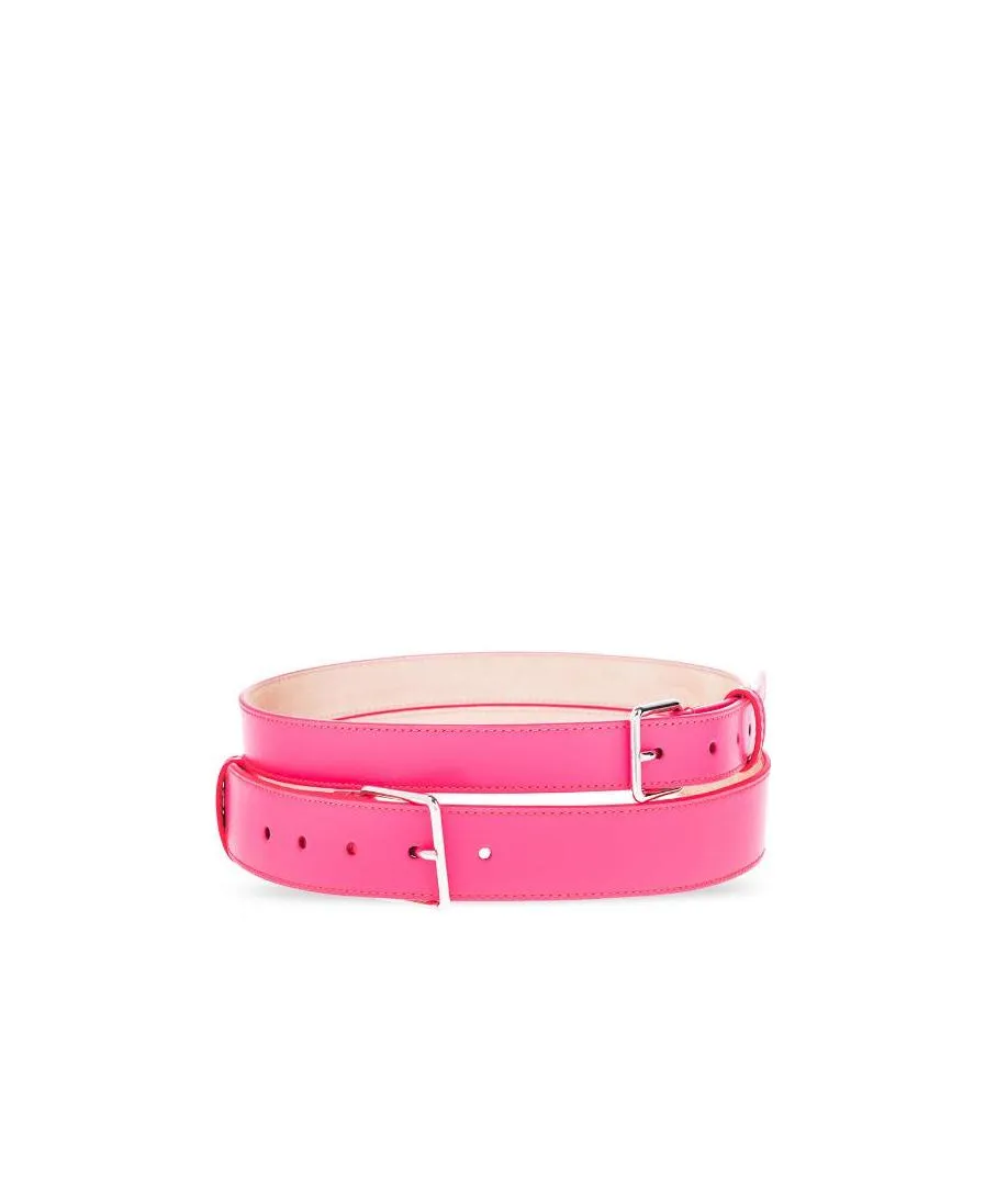 Double Wrap Buckled Belt
