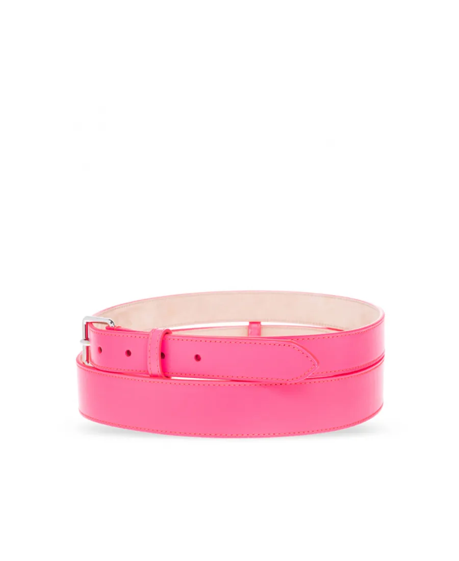 Double Wrap Buckled Belt
