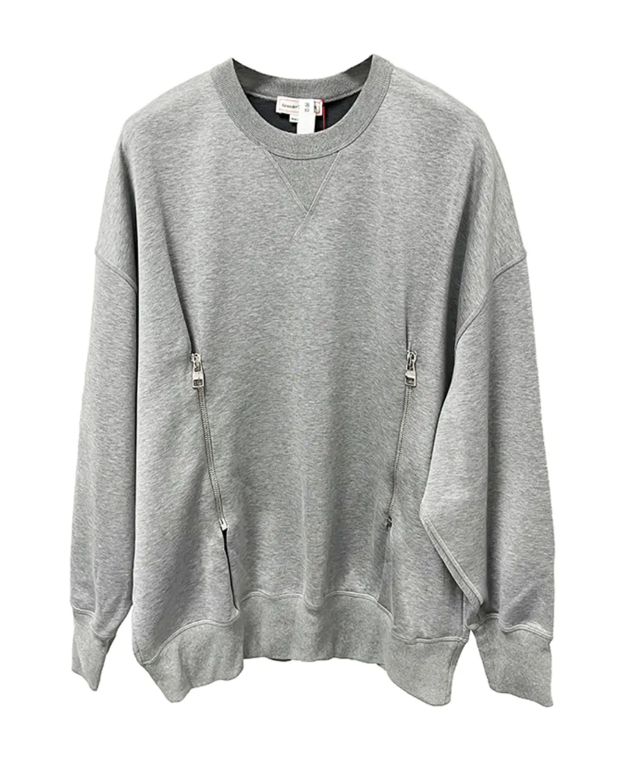 Zipper Detail Hoodie