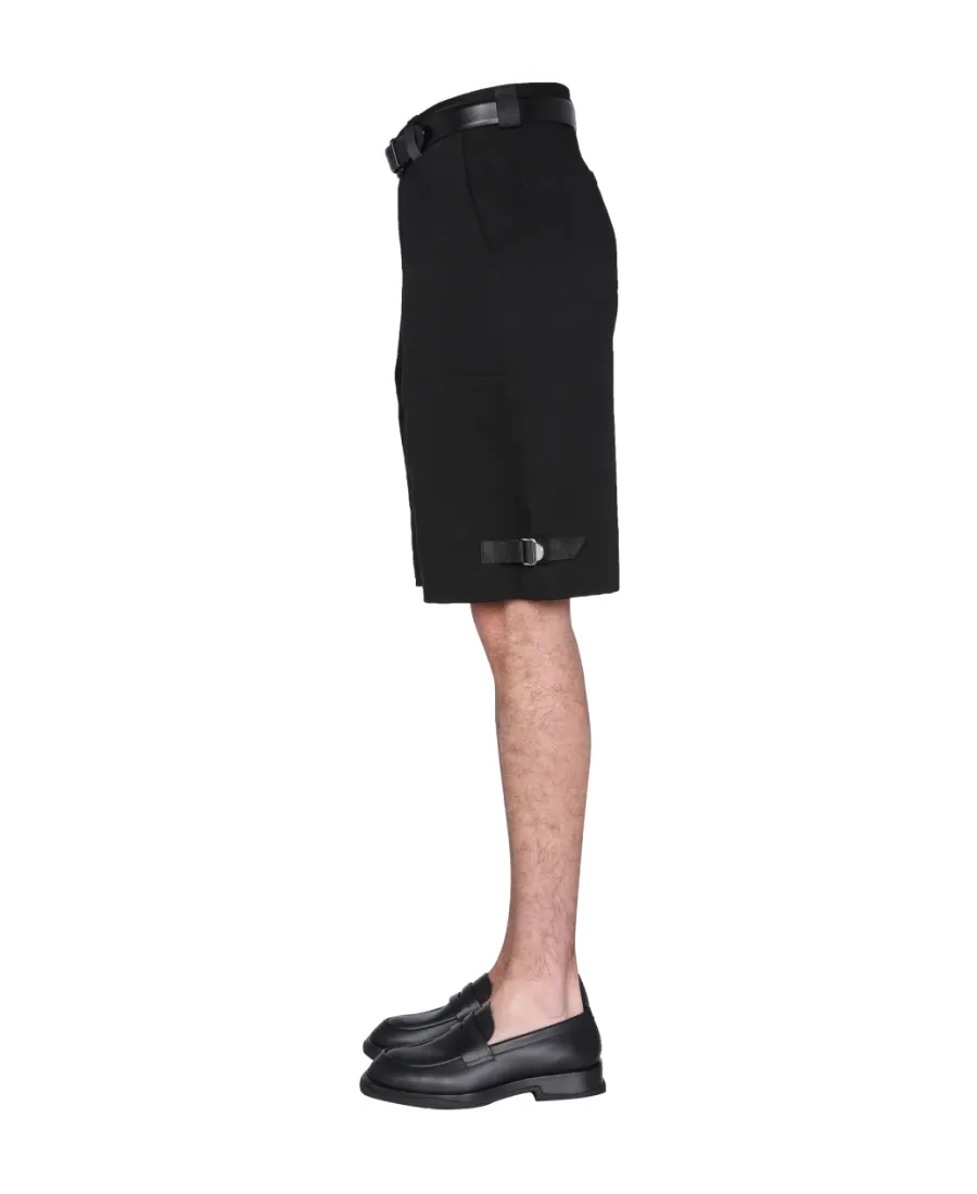 Strap Detailed Shorts
