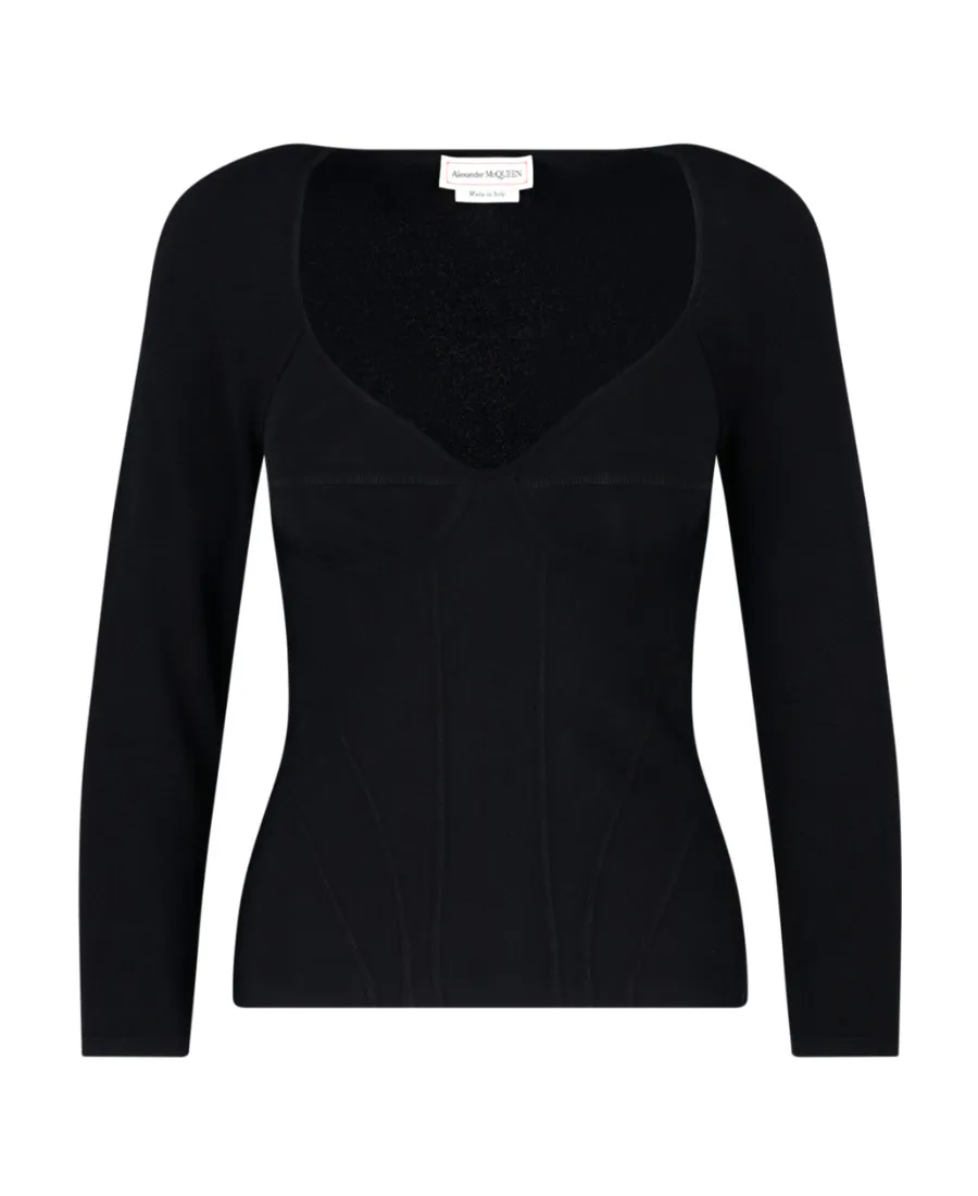 Long Sleeved Stretched Top