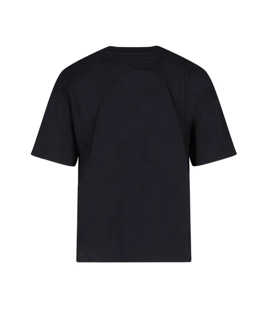 Seam-Detailed Crewneck T-Shirt