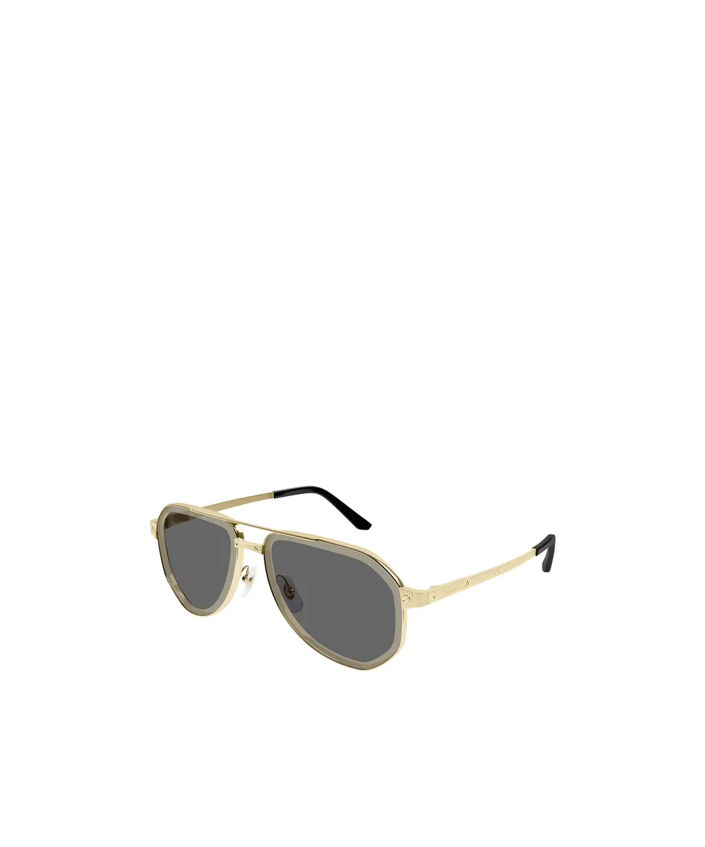 Geometric Frame Sunglasses