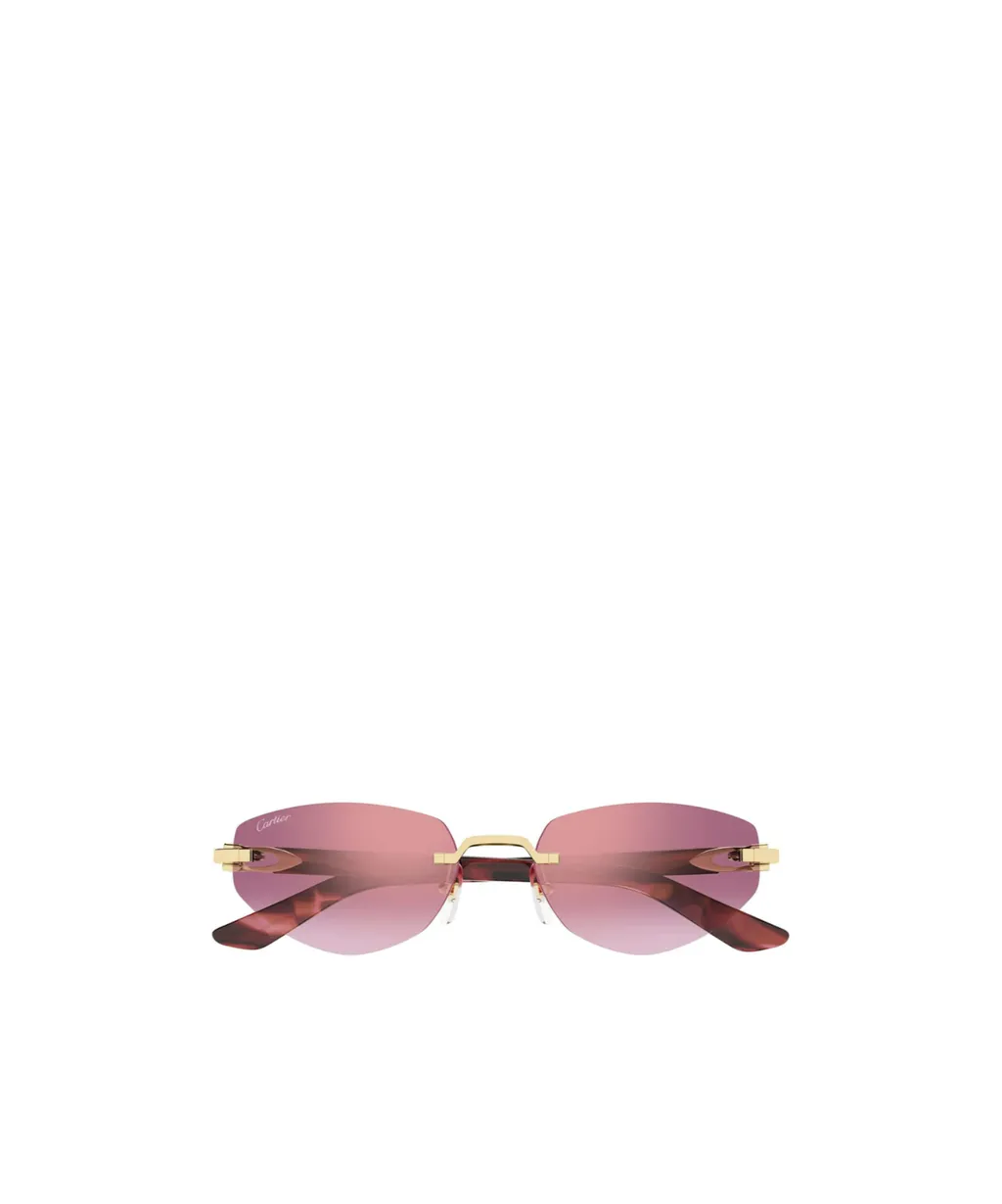 Geometric Frame Sunglasses