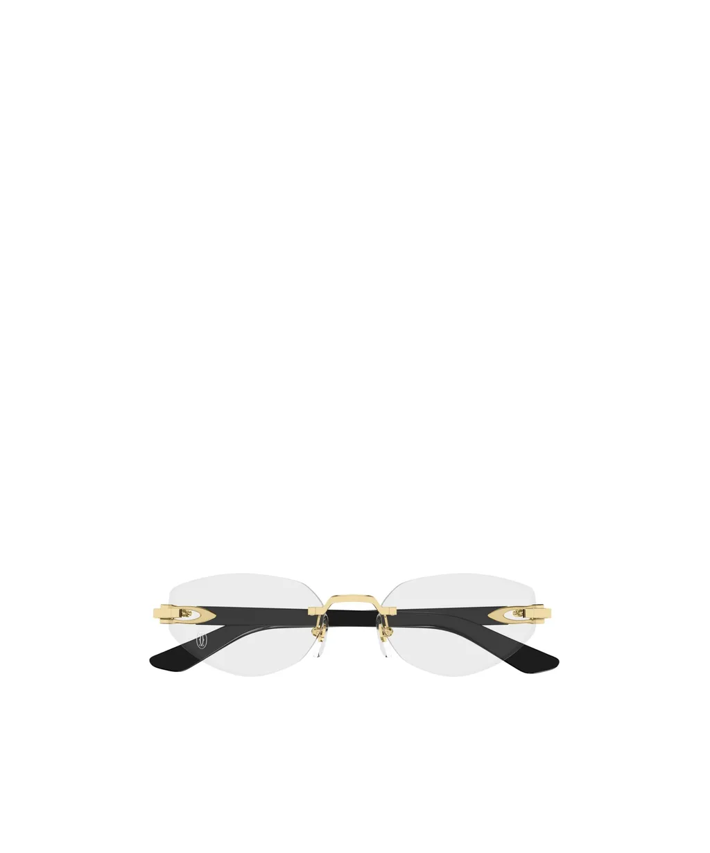 Oval Frameless Glasses