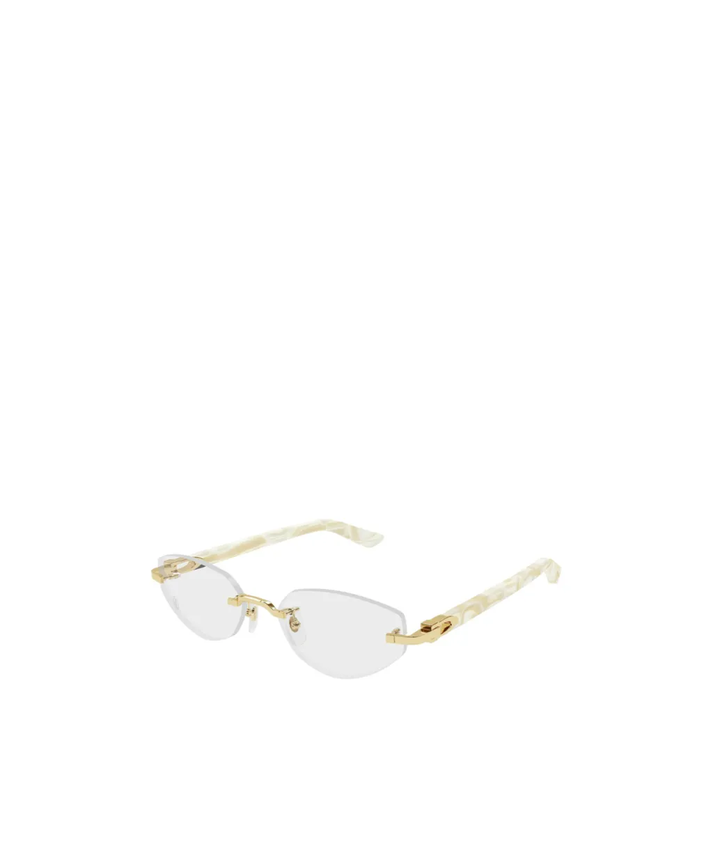Oval Frameless Glasses