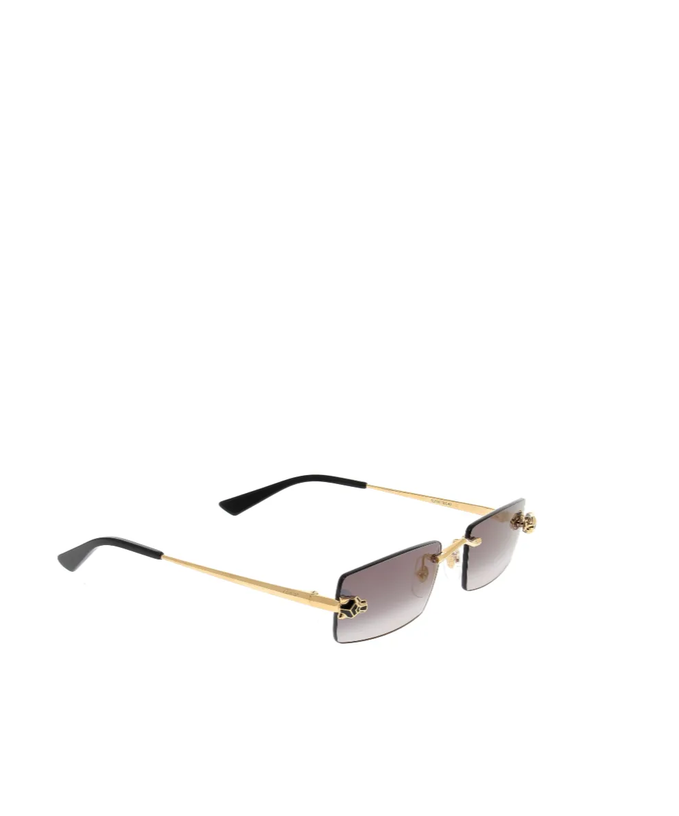 Frameless Rectangular Sunglasses