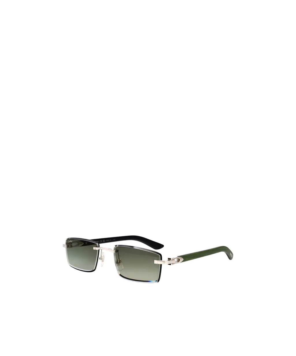 Rectangle Rimless Ct0582S Sunglasses