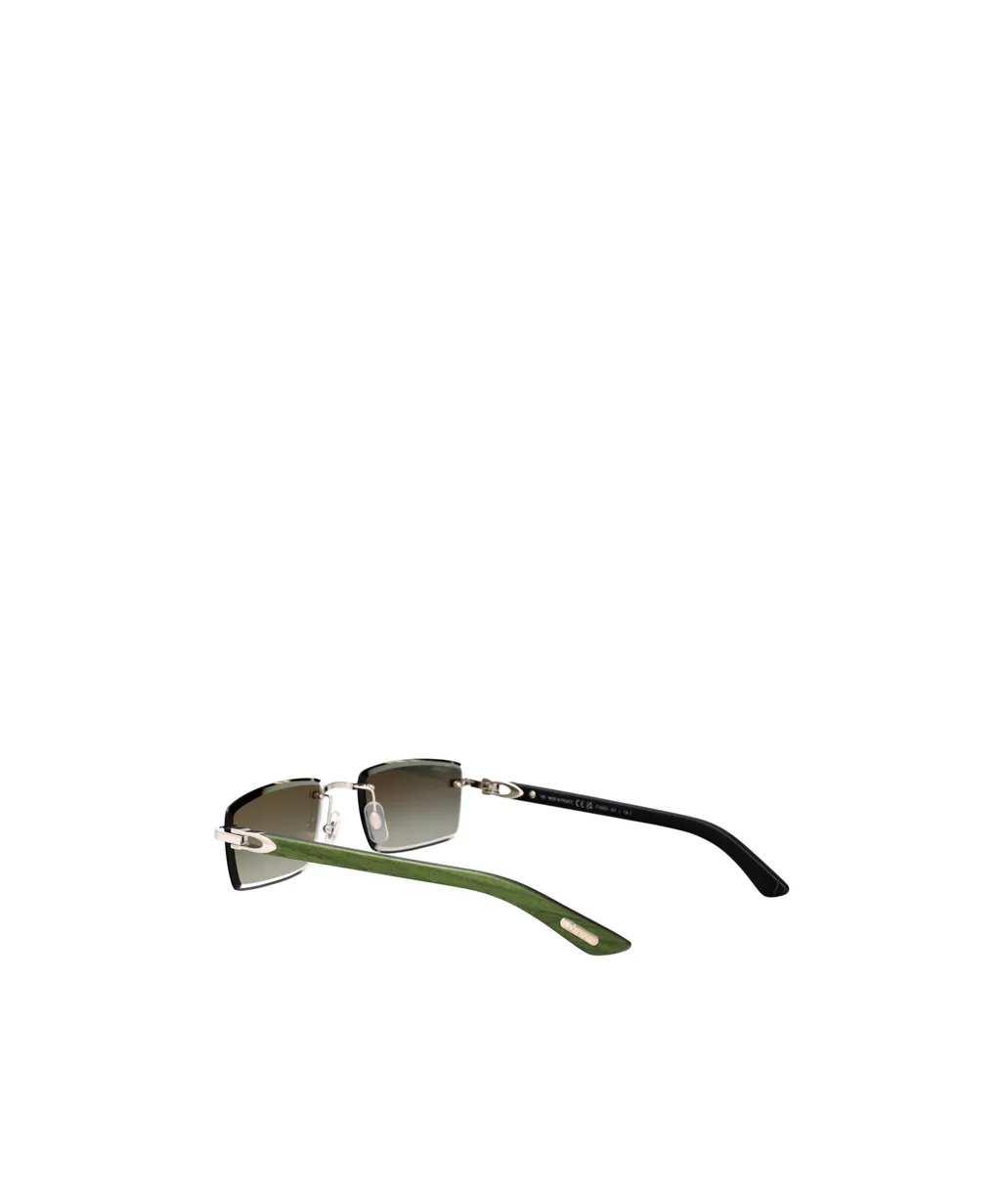 Rectangle Rimless Ct0582S Sunglasses