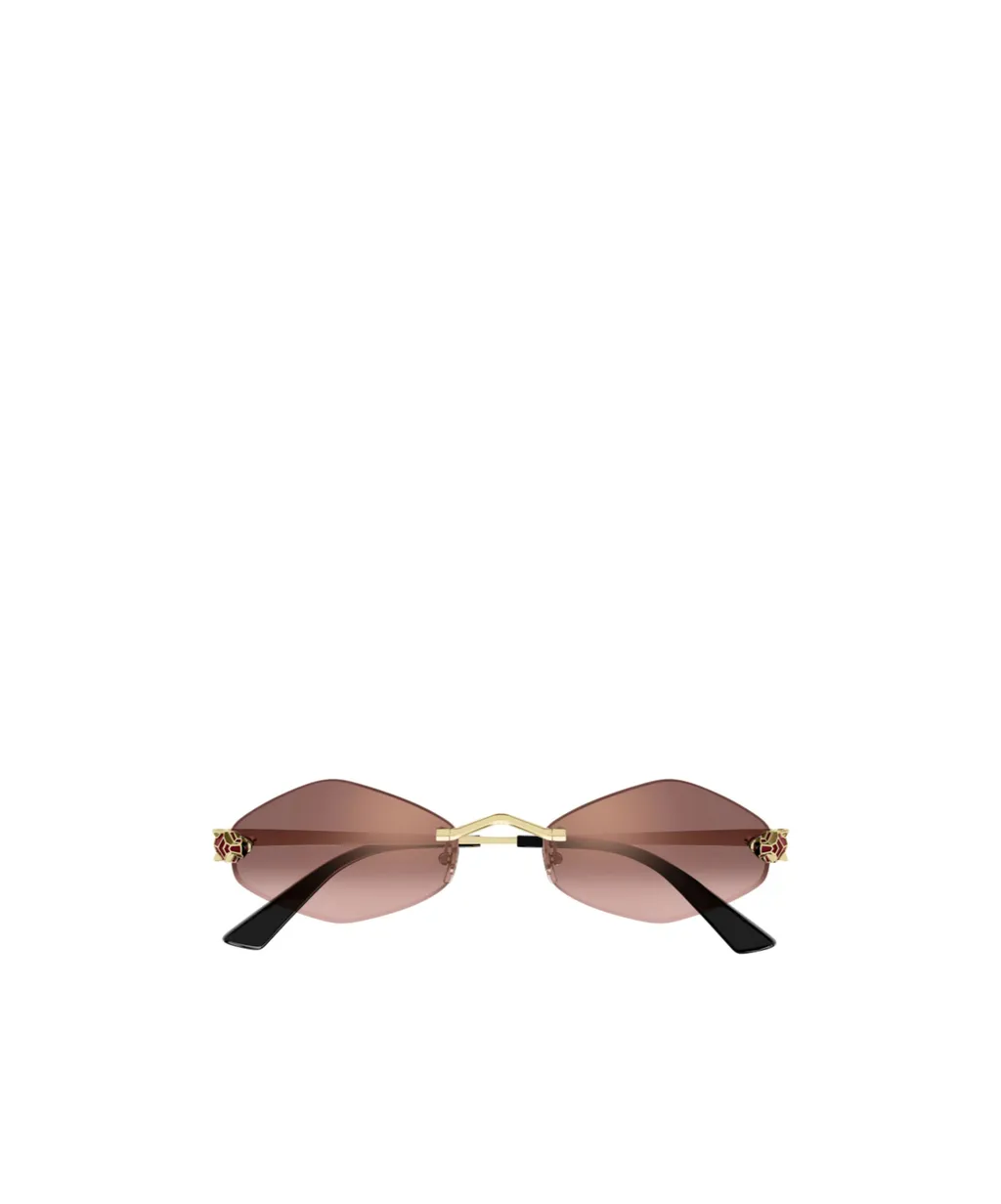 Geometric Frame Sunglasses