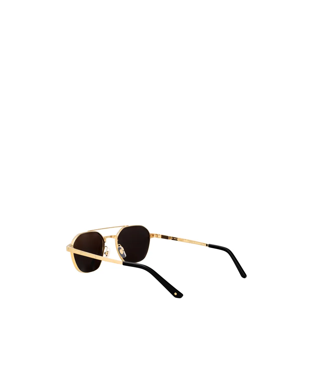 Geometric Frame Sunglasses