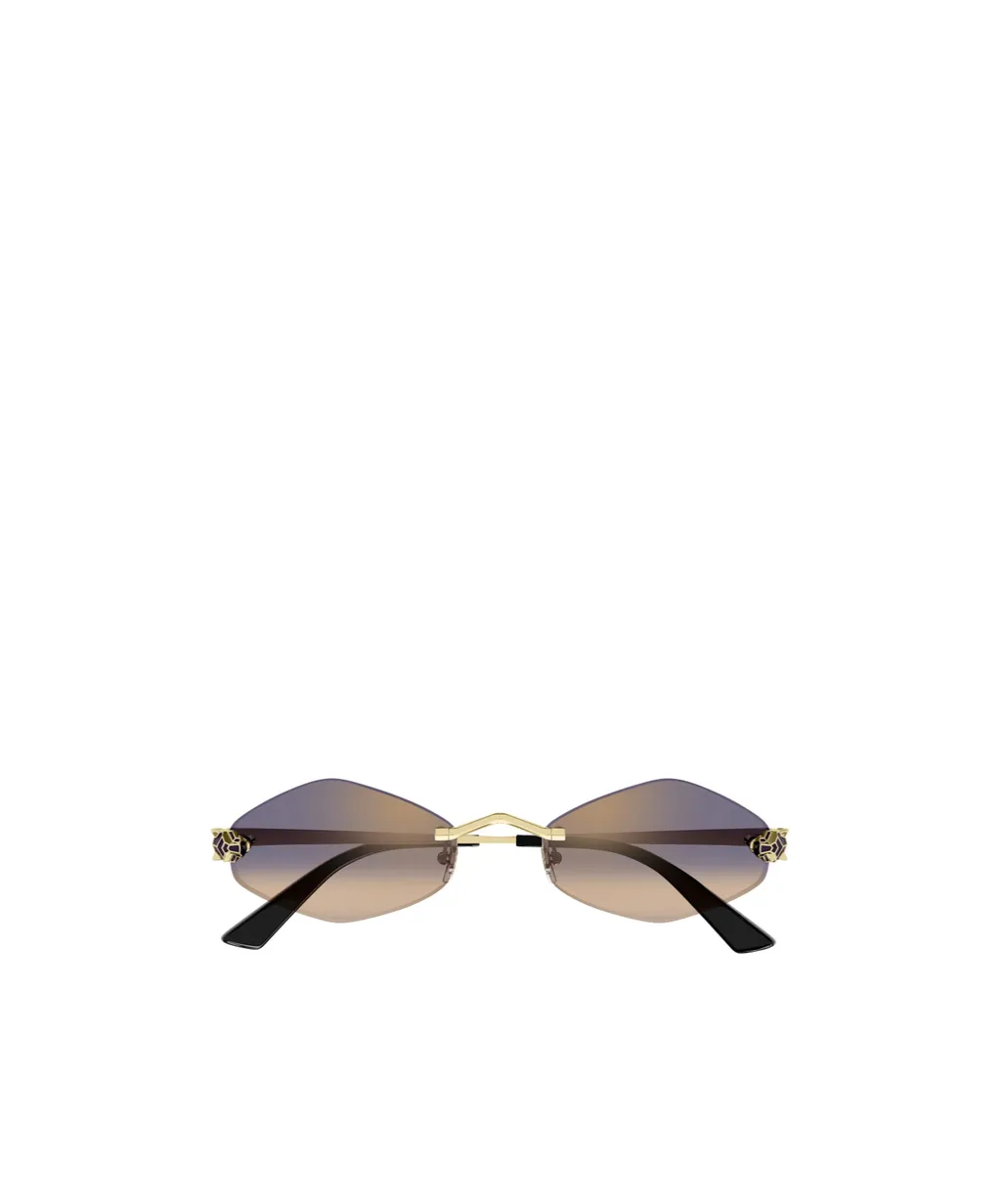 Geometric Frame Sunglasses