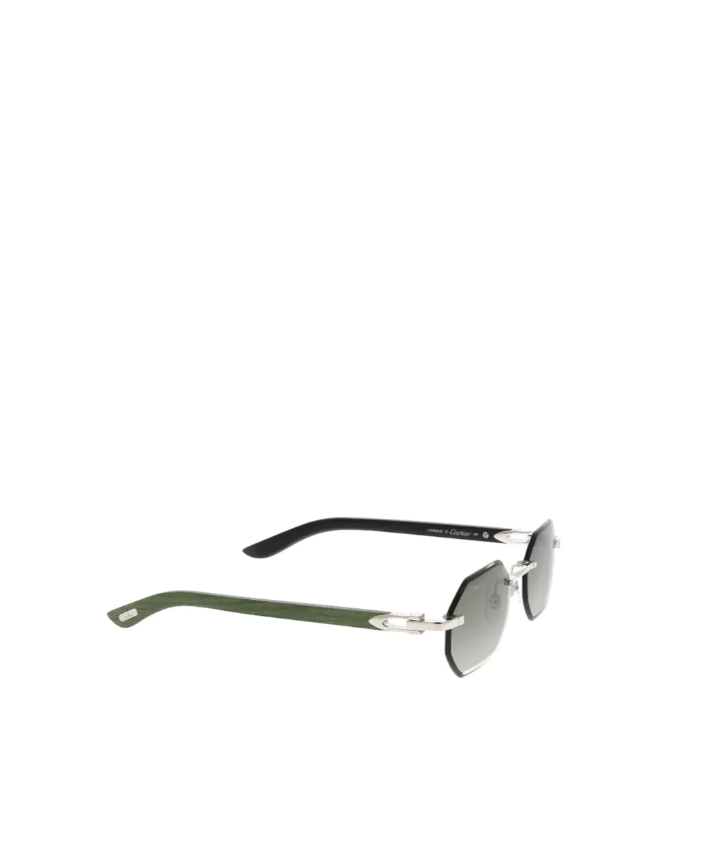 Geometric Frame Sunglasses