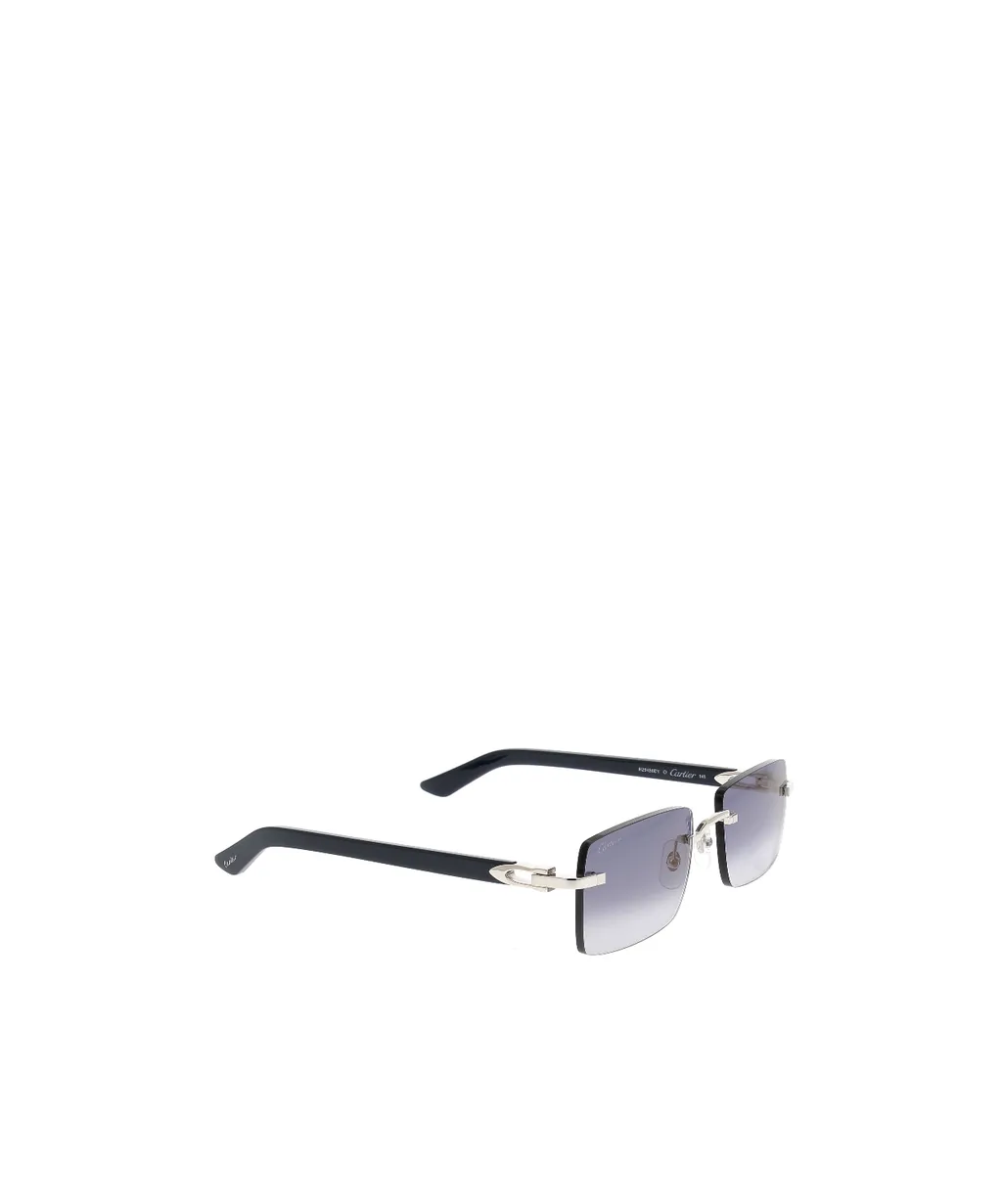 Frameless Rectangular Sunglasses