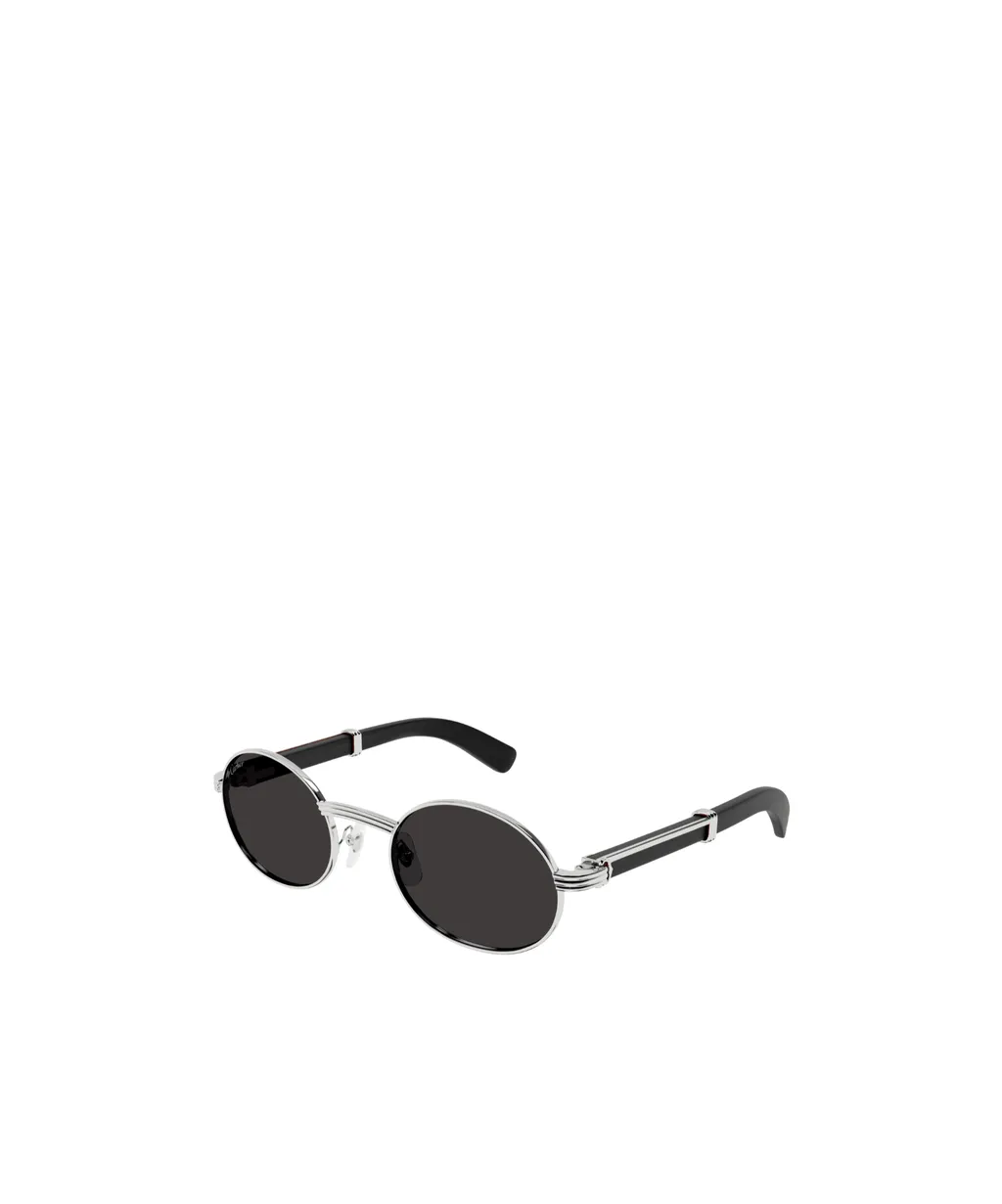 PremiÈRe De Cartier Oval-Frame Sunglasses