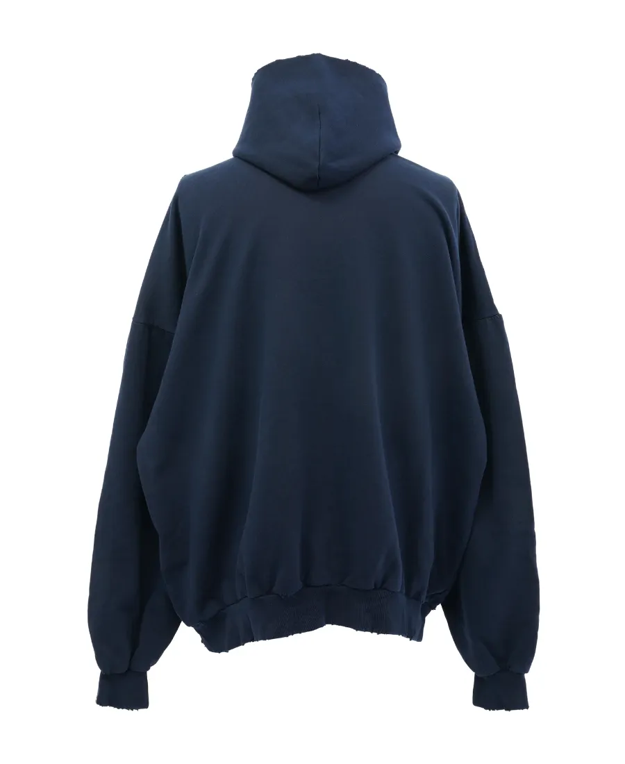 Hooded Long-Sleeved Sweater