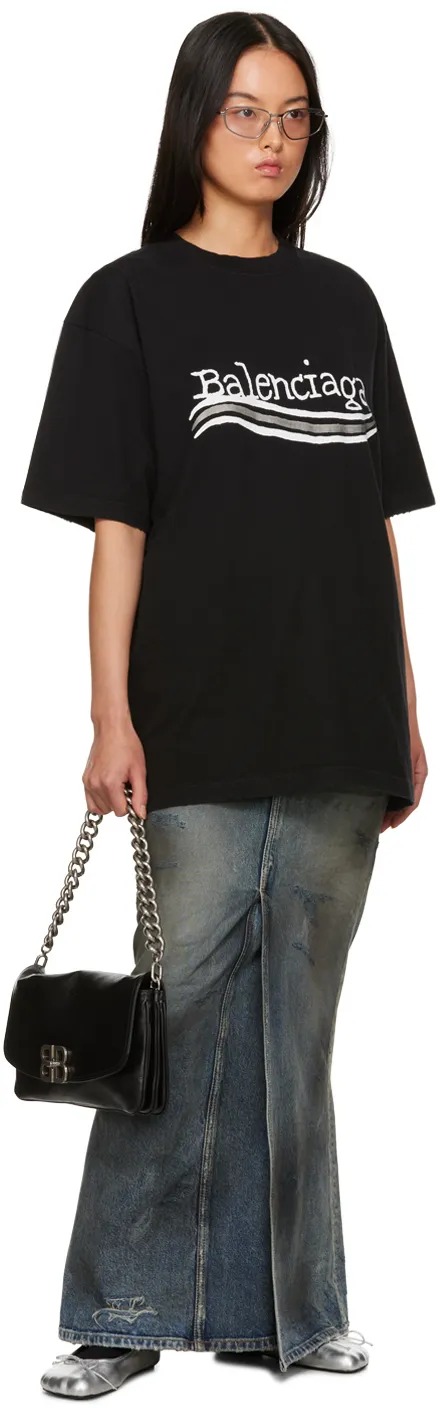 Logo Printed Large-Fit T-Shirt