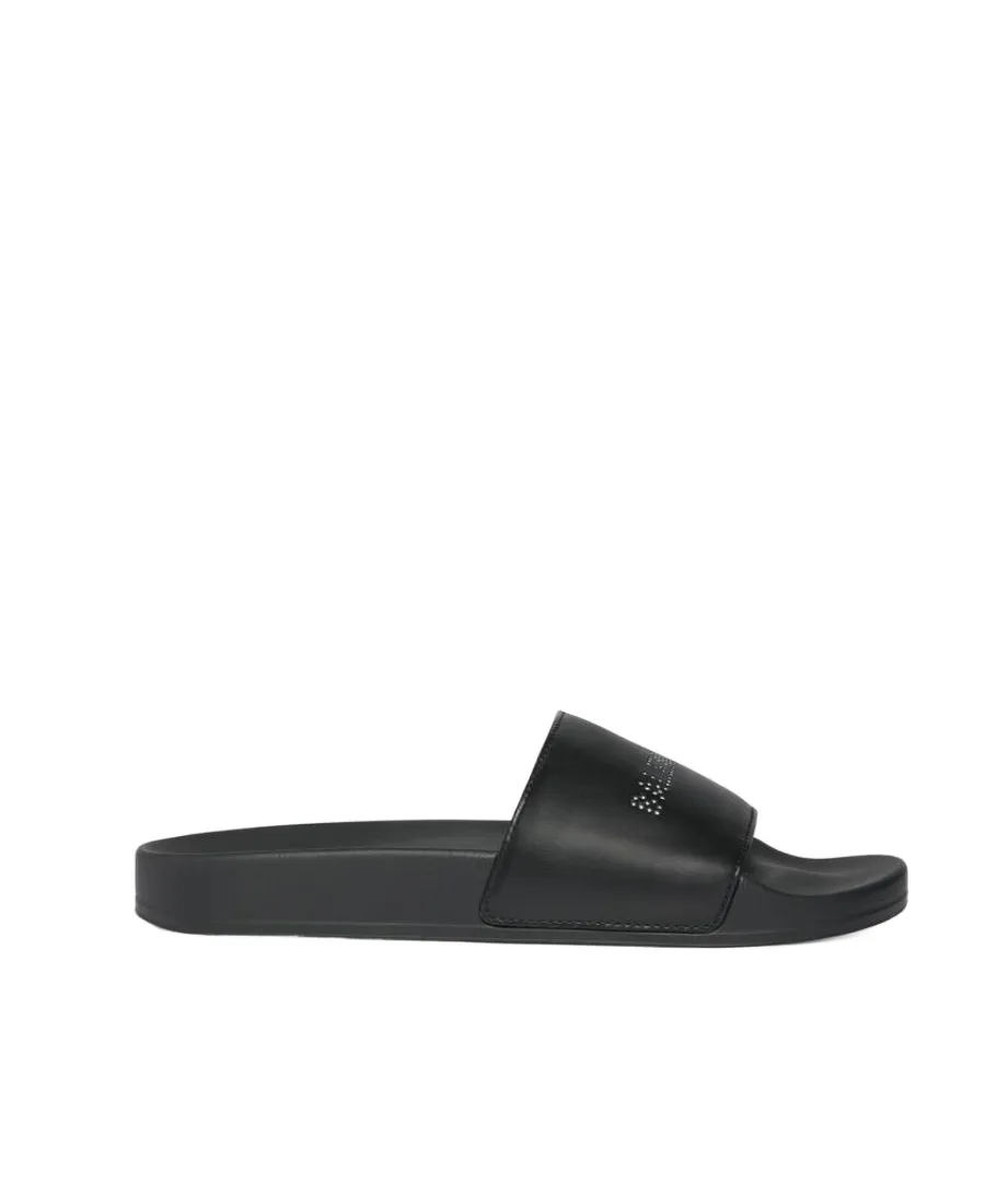 Pool Slide Sandals With Rhinestones