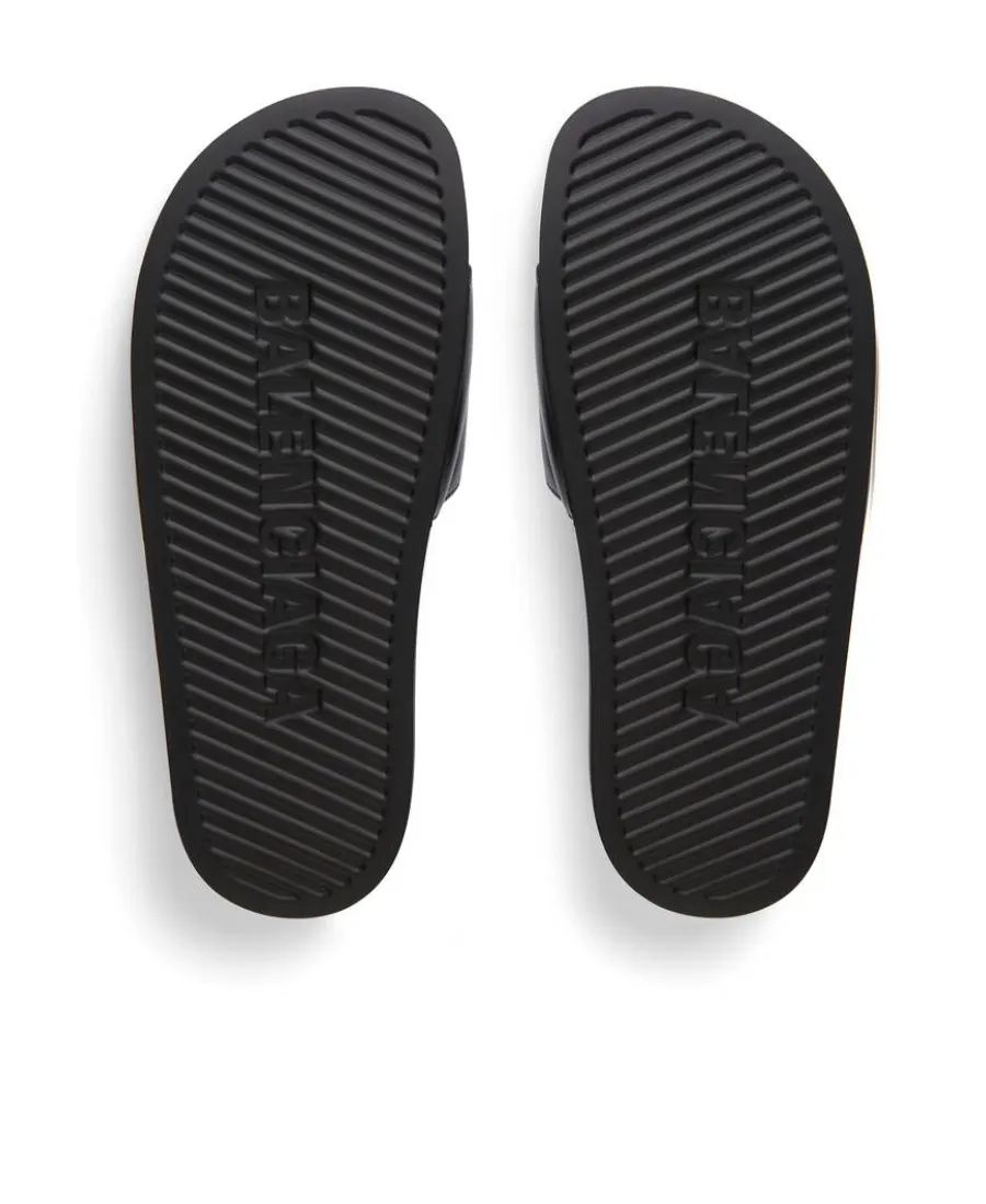 Pool Slide Sandals With Rhinestones