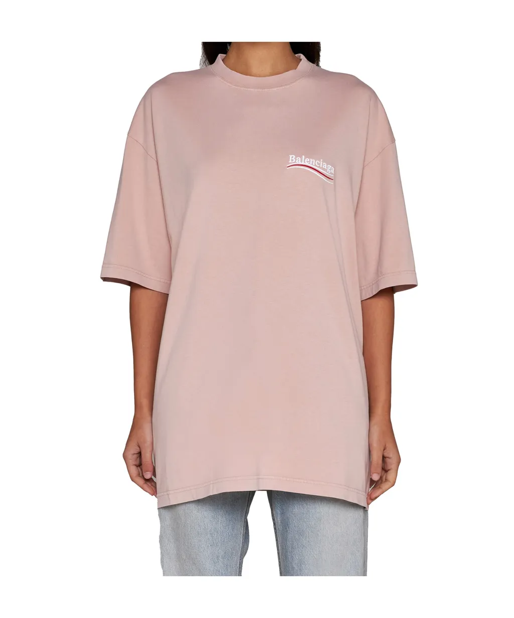 Logo Embroidered Crewneck T-Shirt