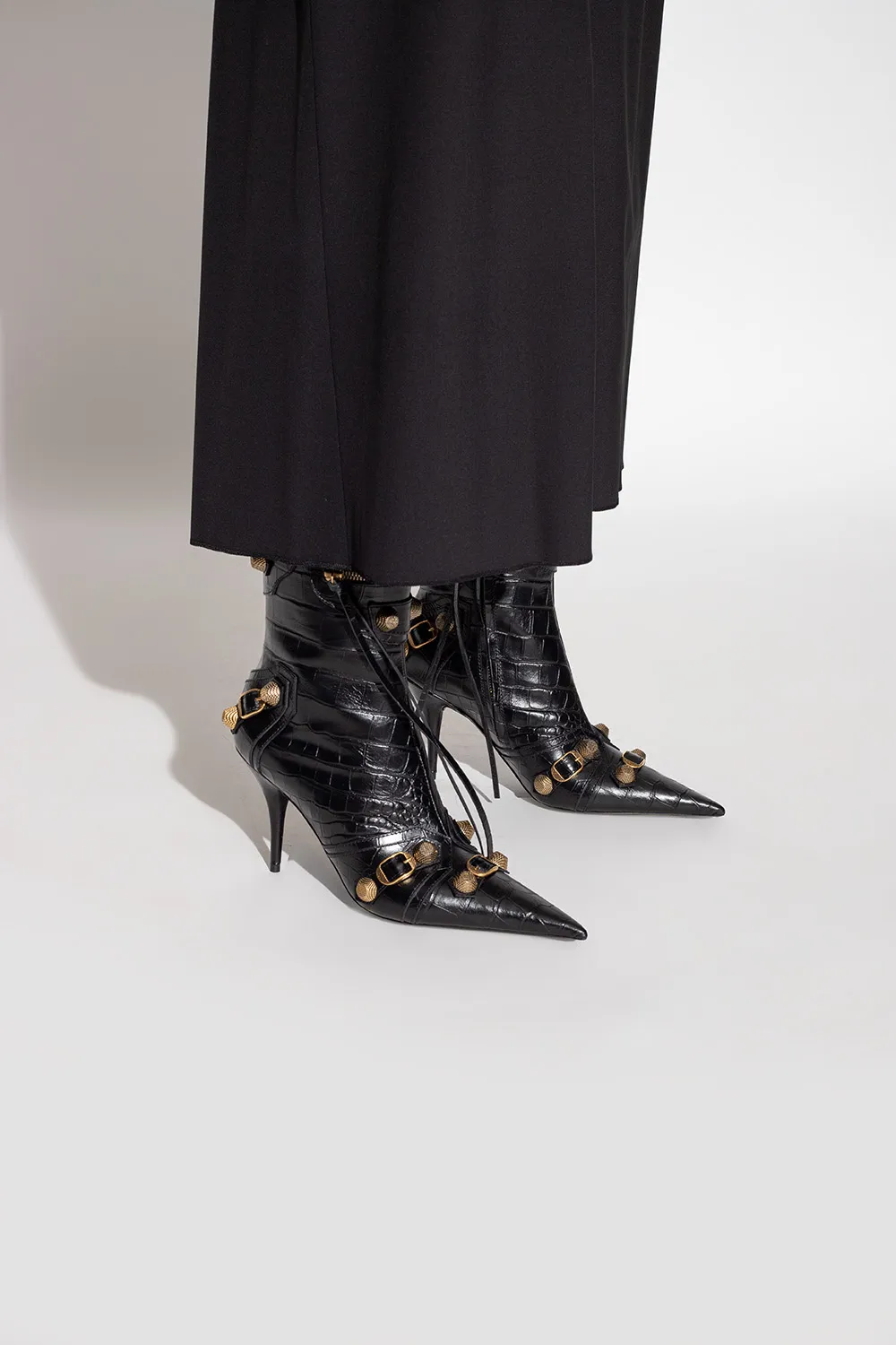 Cagole Heeled Ankle Boots