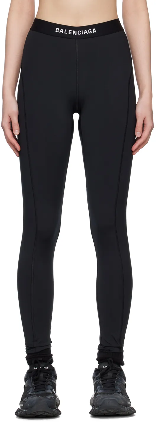 Logo Waistband Leggings