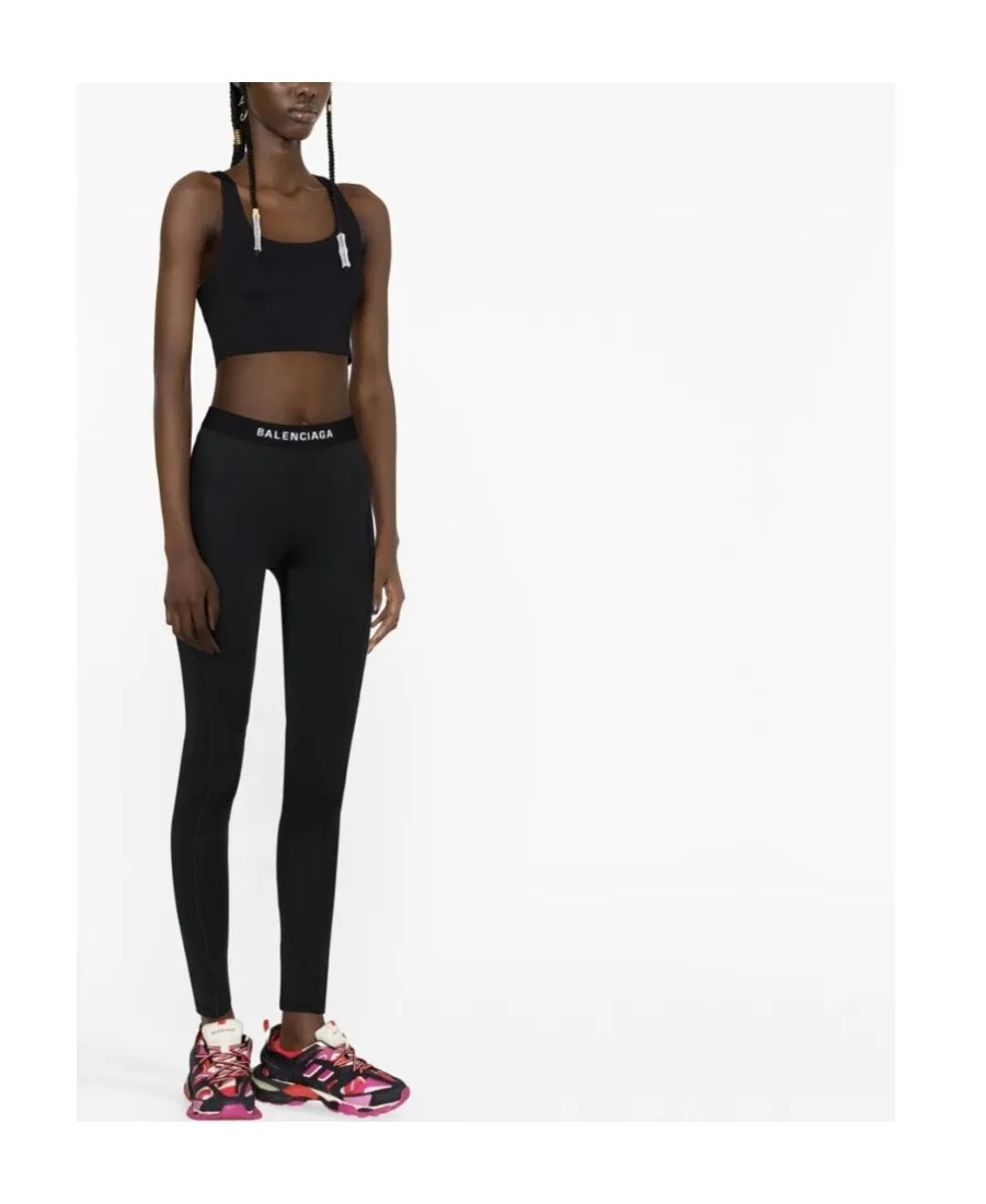 Logo Waistband Leggings