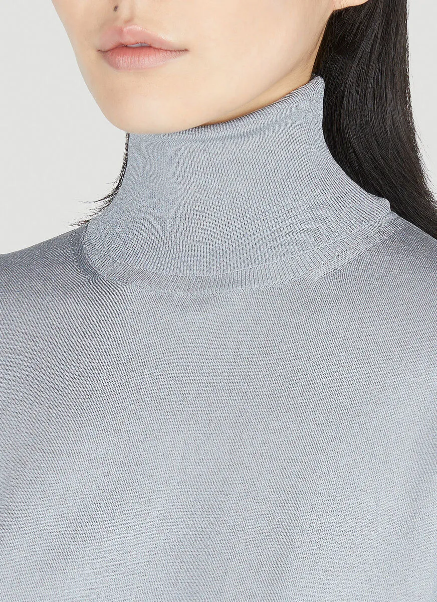 Turtleneck Long-Sleeved Jumper