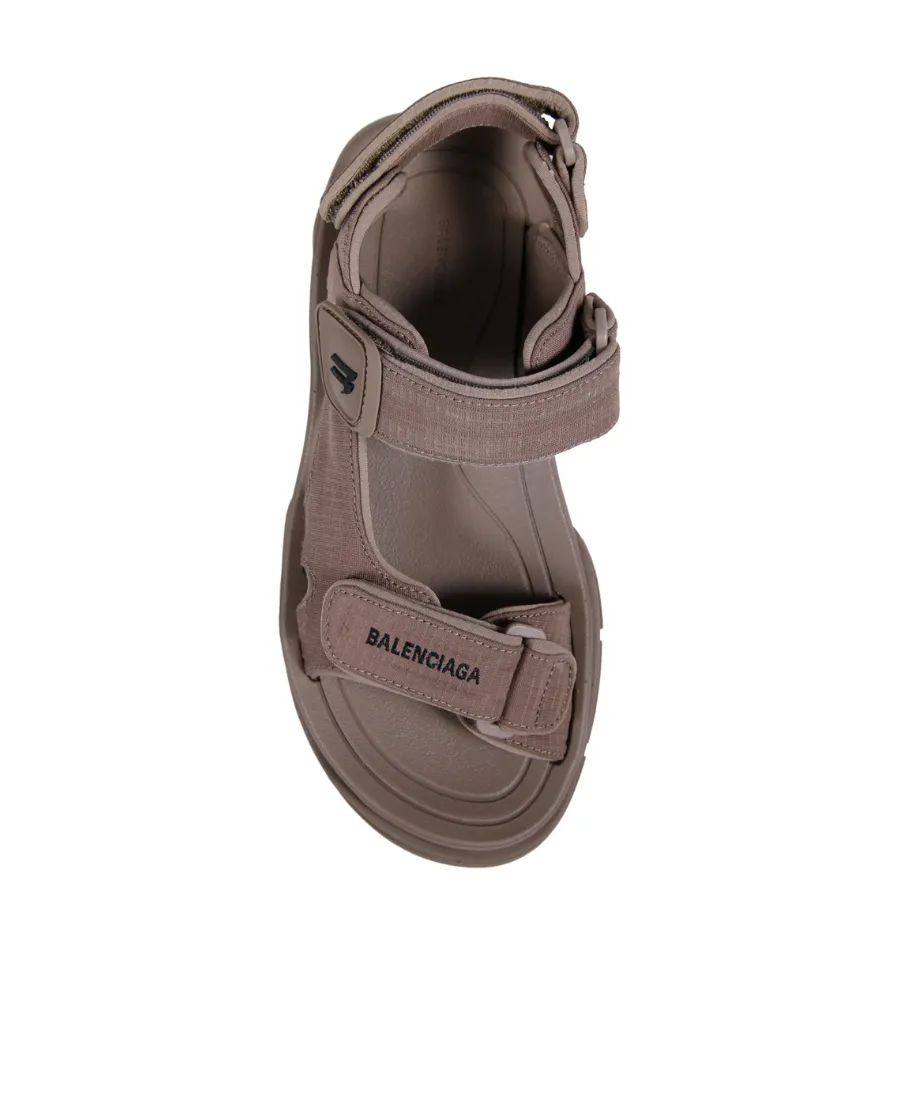 Logo Flat Sandals