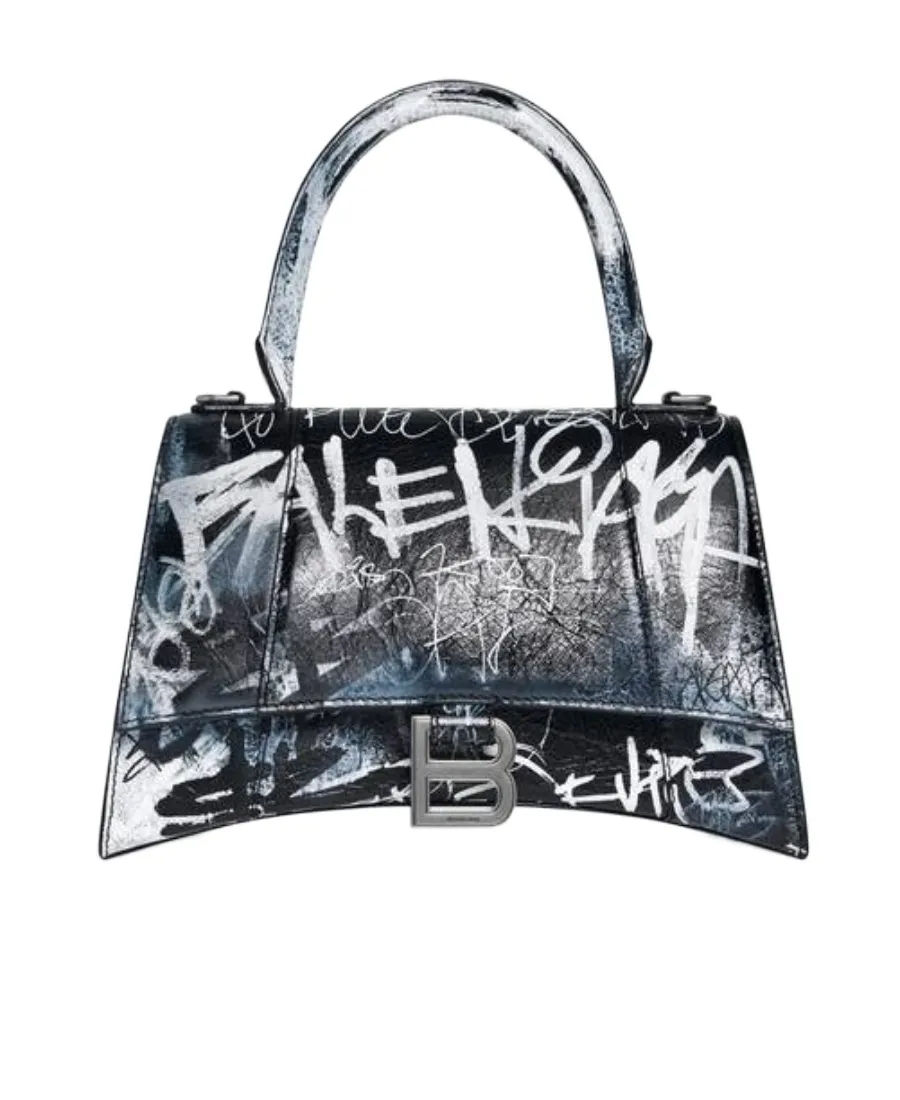 Hourglass Small Graffiti Bag