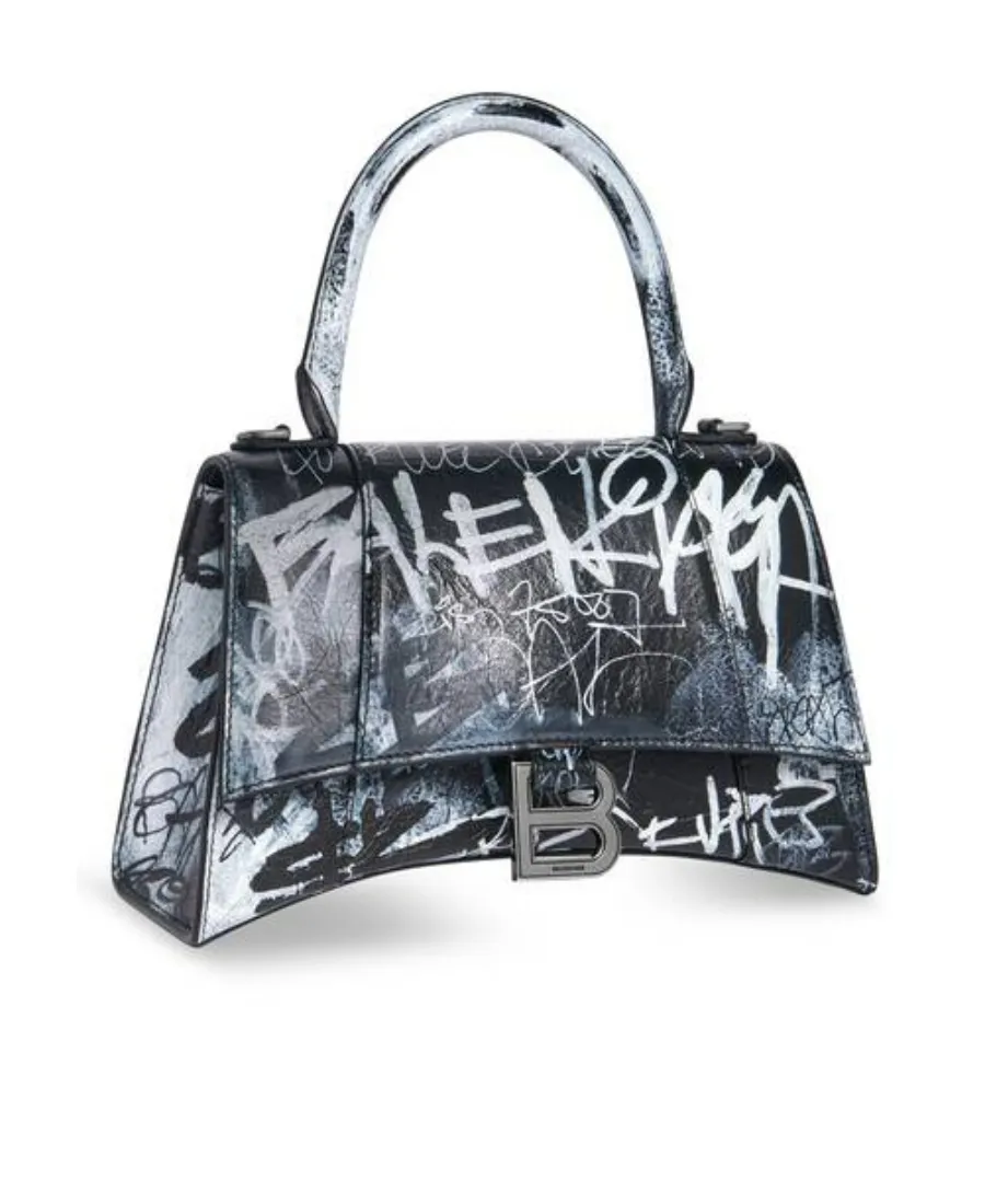Hourglass Small Graffiti Bag