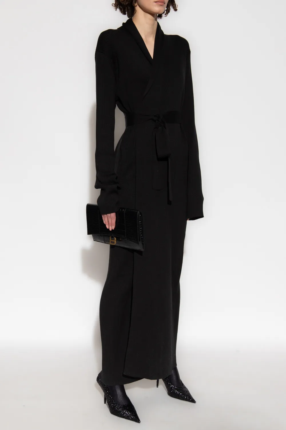 Long-Sleeved Wrap Dress