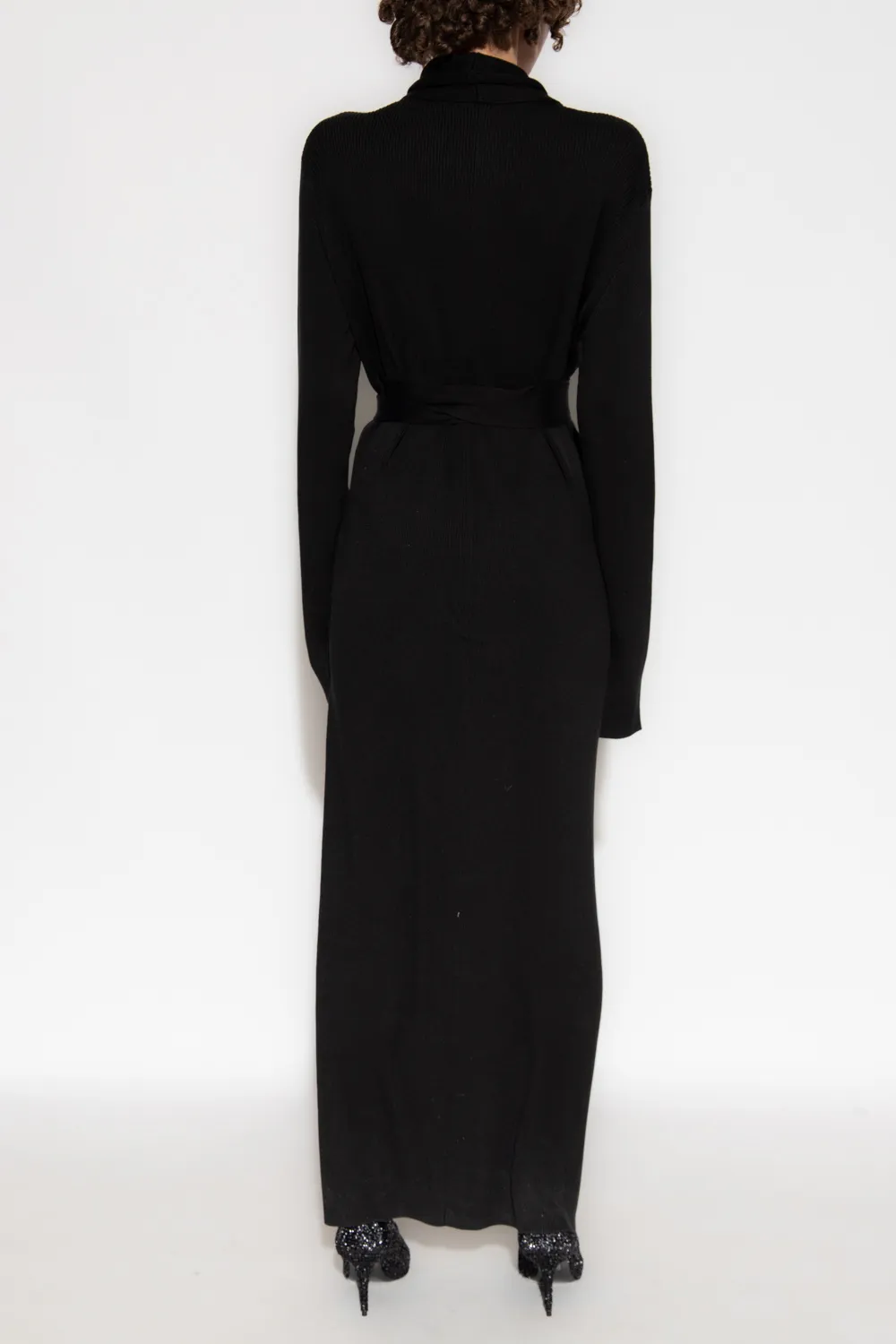 Long-Sleeved Wrap Dress