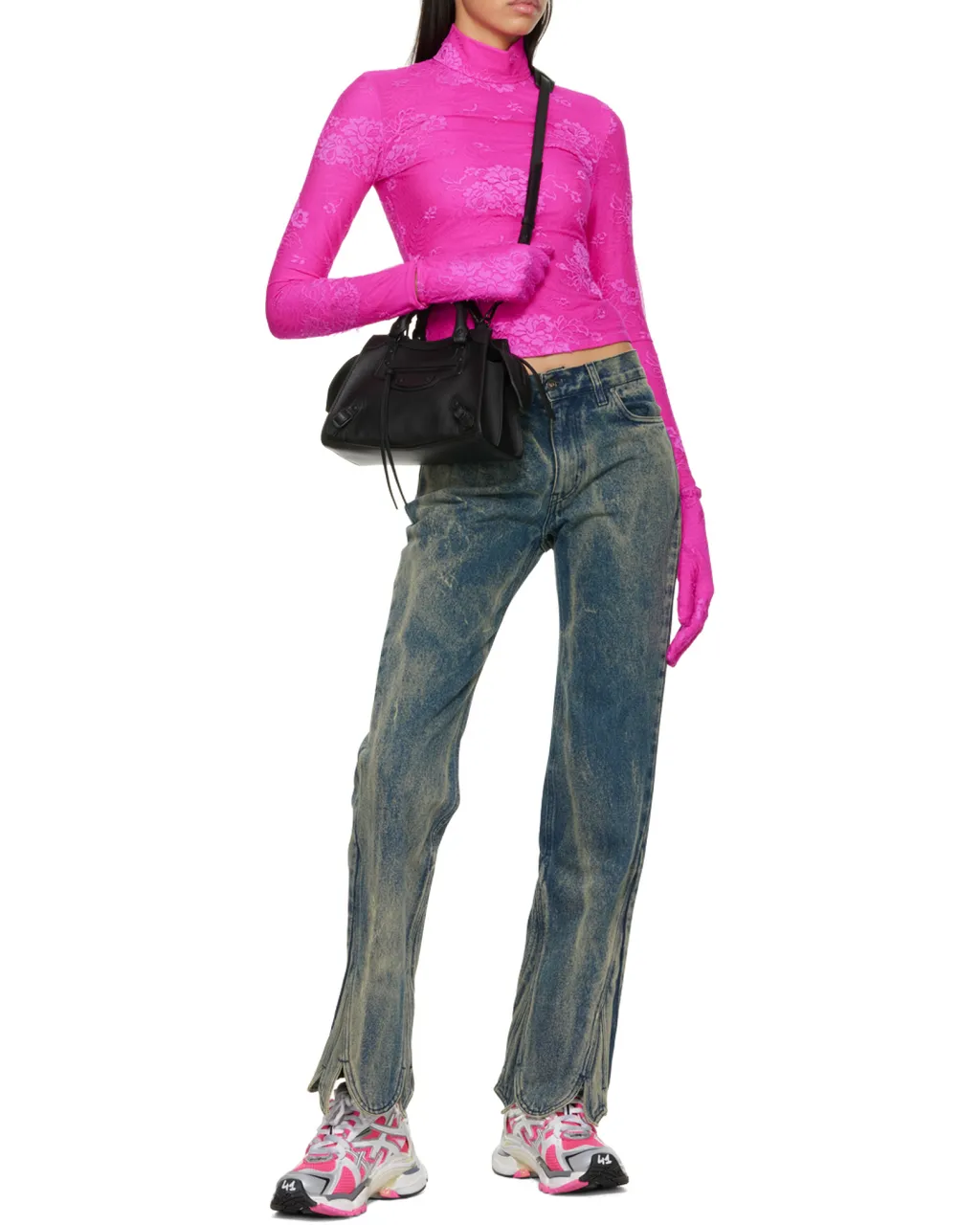 Neo Classic Leather Shoulder Bag