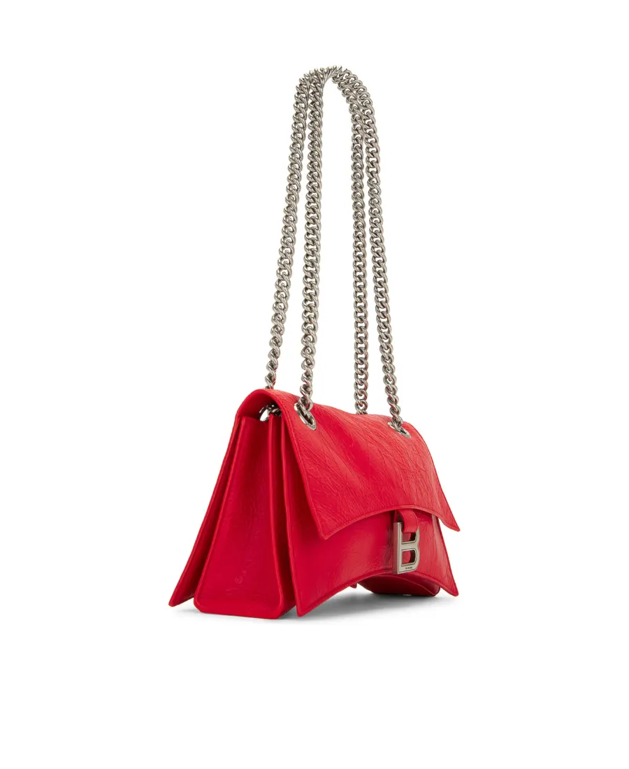 Crush Logo Detailed Shoulder Bag