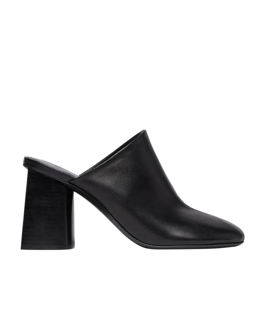 Glove Heeled Mules