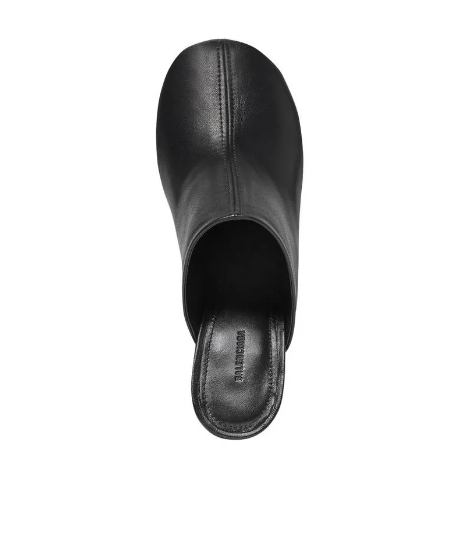 Glove Heeled Mules