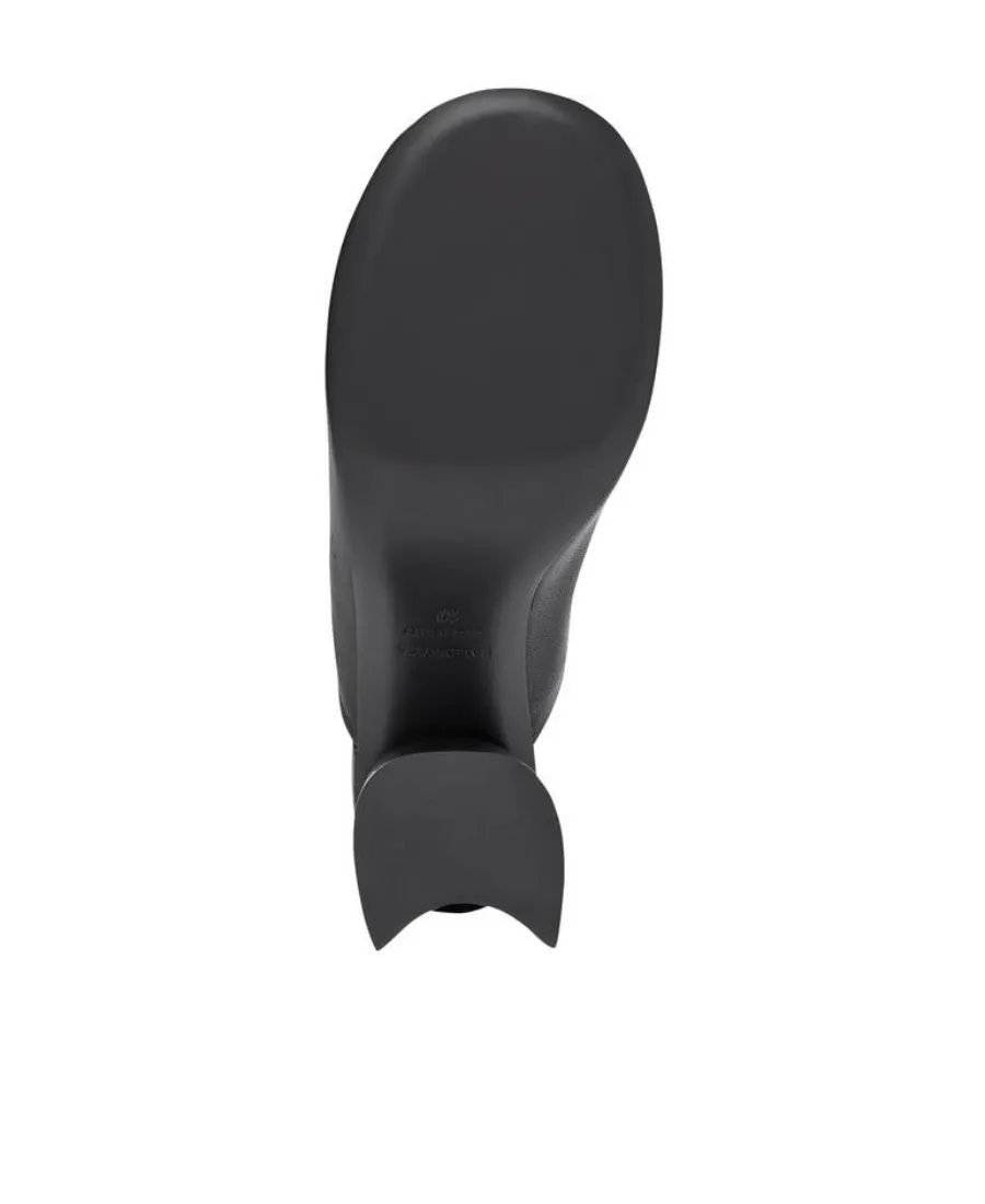 Glove Heeled Mules
