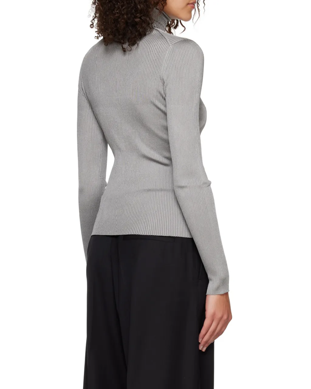 Logo Ribbed Knit Jumper