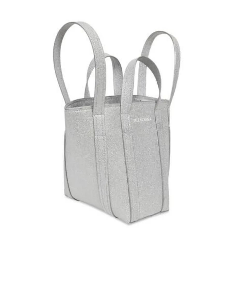 Everyday Xs North-South Tote Bag In Glitter Fabric