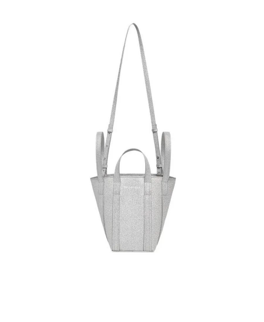 Everyday Xs North-South Tote Bag In Glitter Fabric