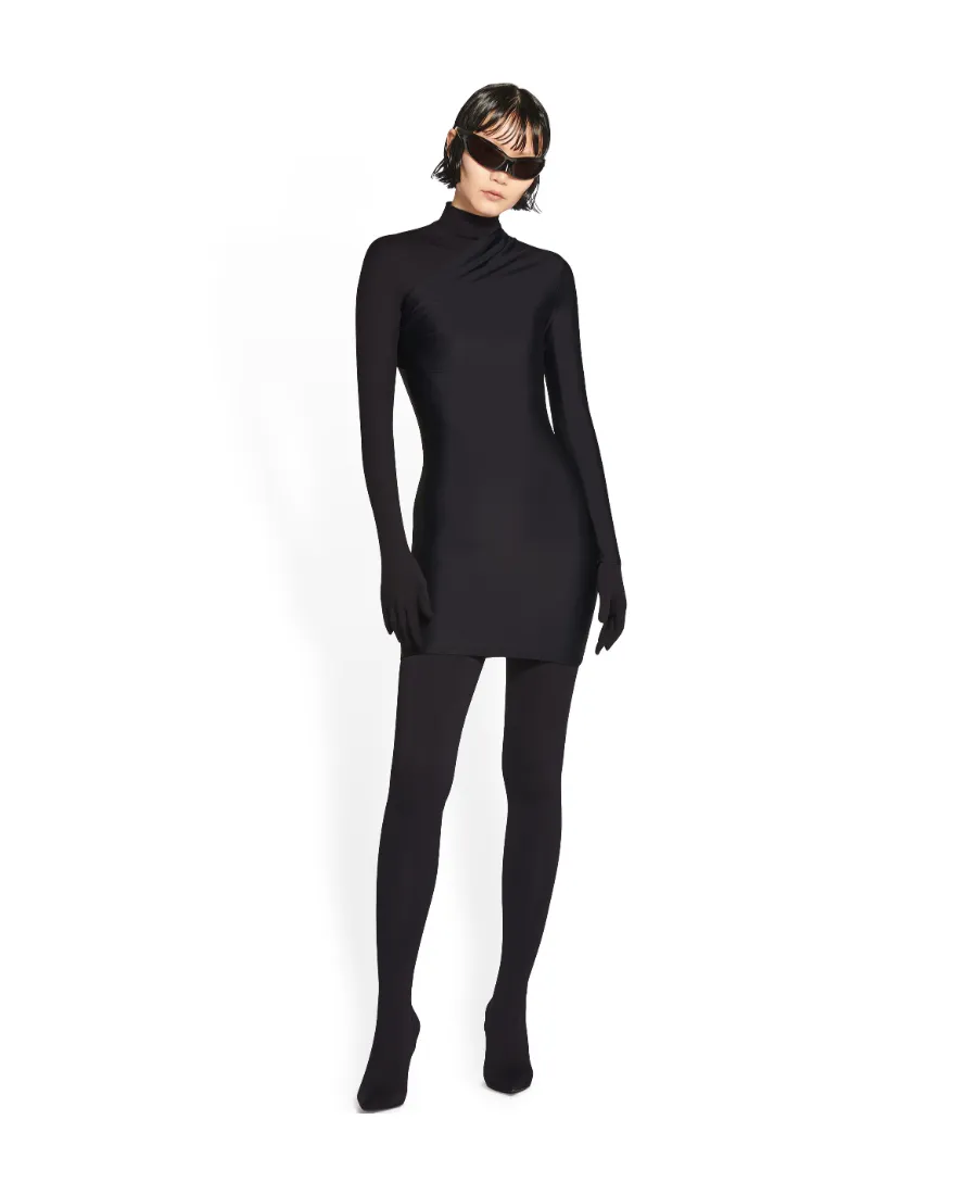 Asymmetrical Mini Dress