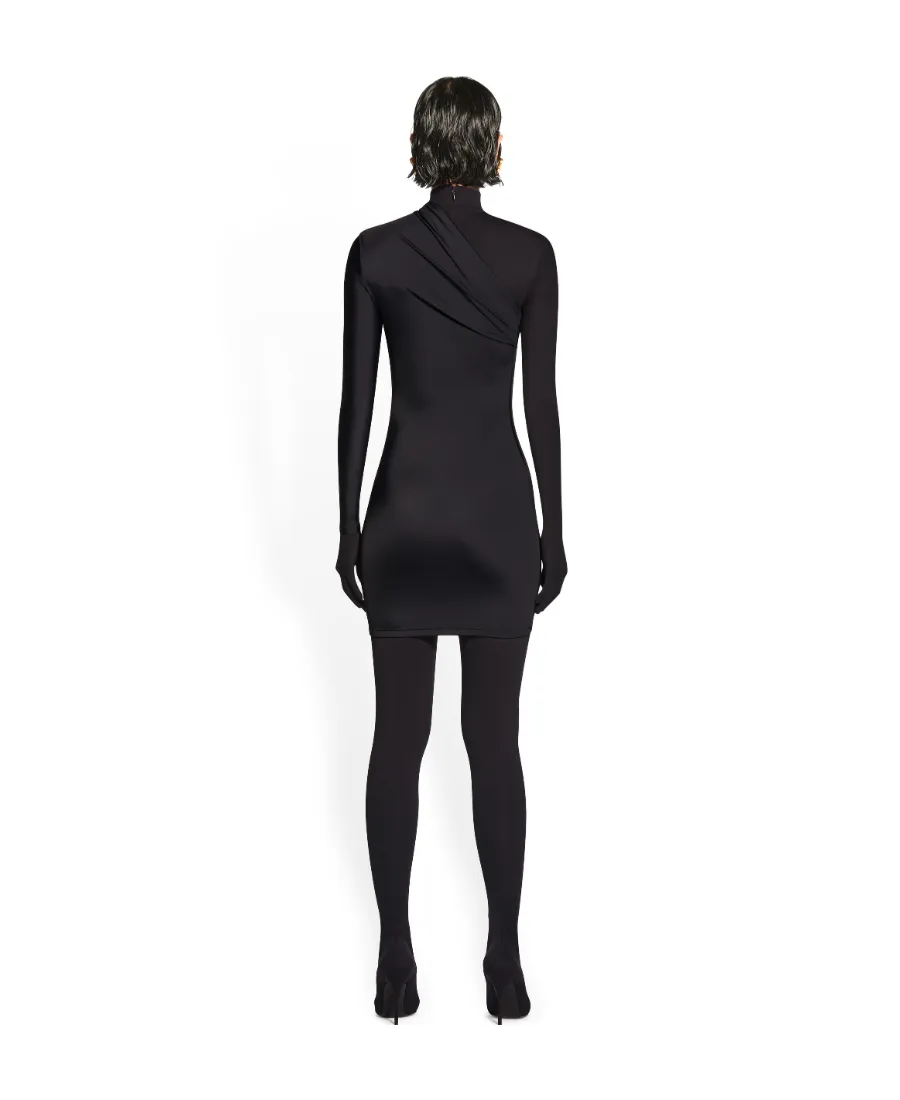 Asymmetrical Mini Dress